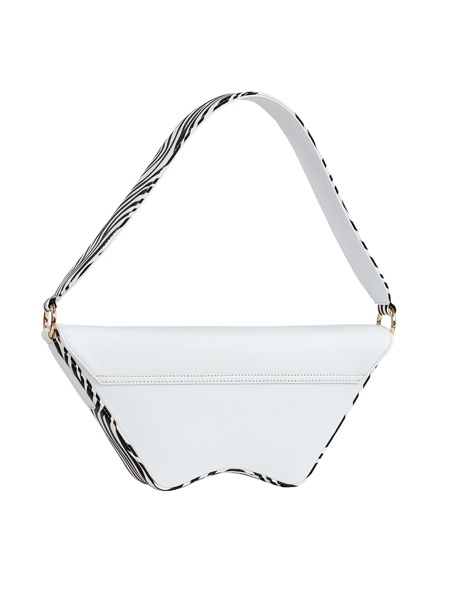 HerPorte-WHITE NADIRA SHOULDER BAG