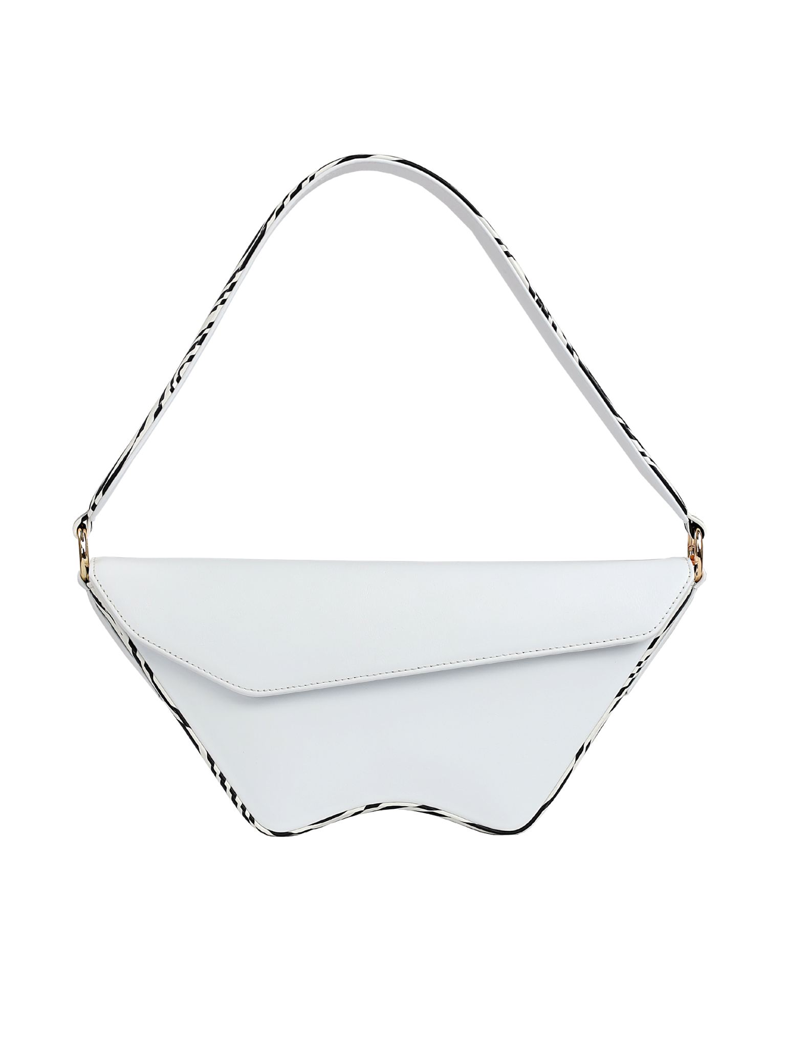 HerPorte-WHITE NADIRA SHOULDER BAG