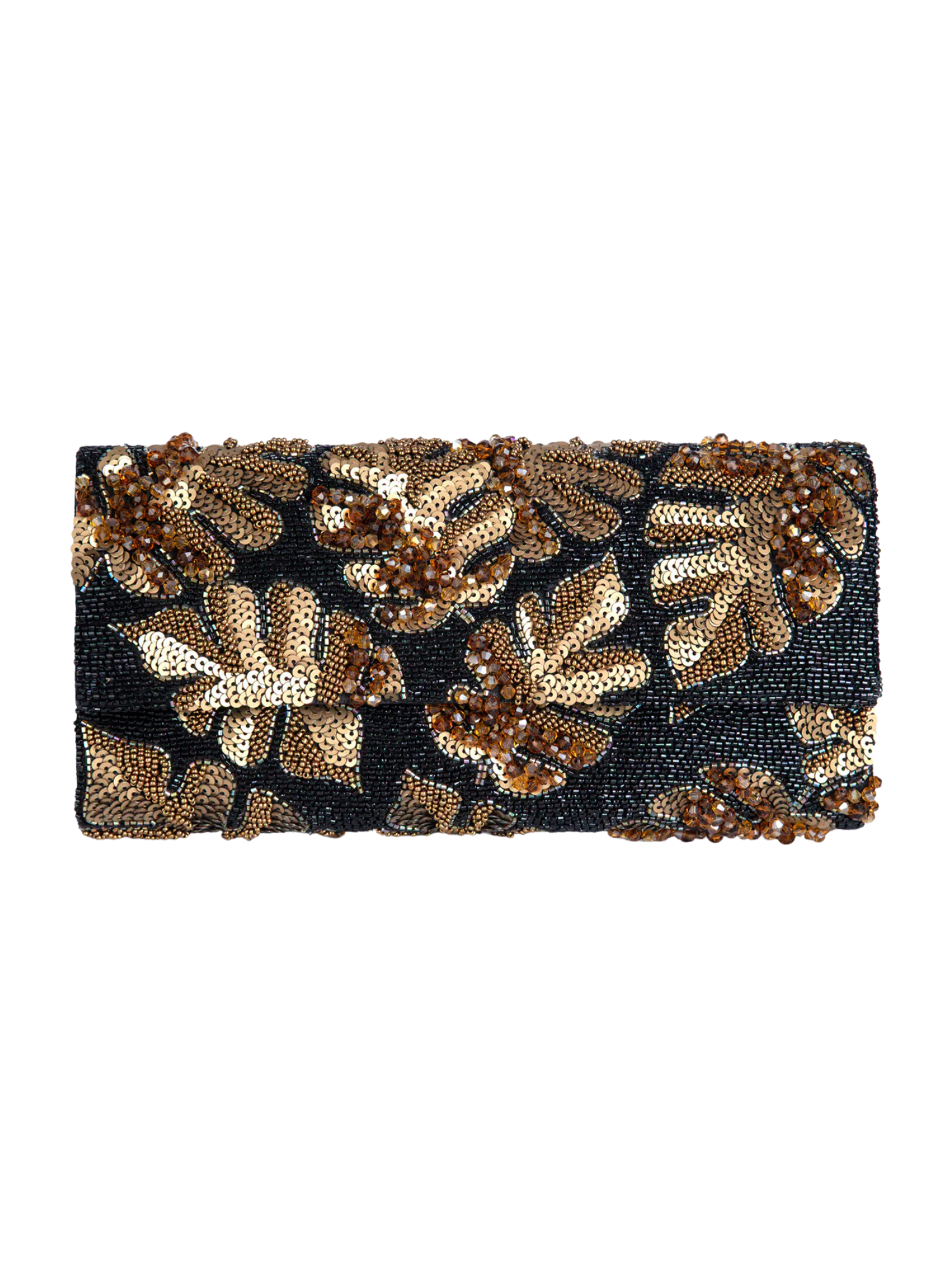 HerPorte-Brown Myrene Clutch