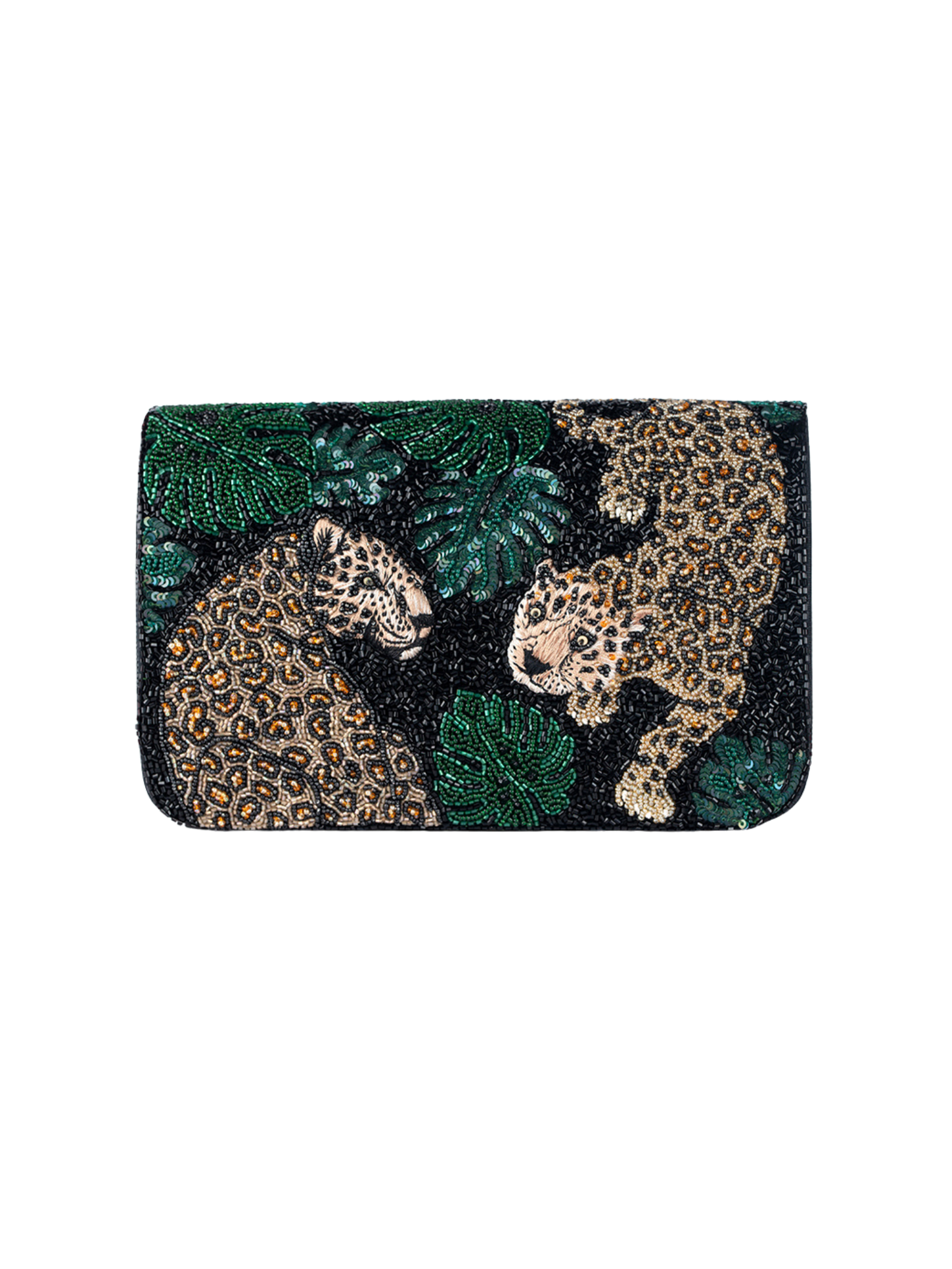 HerPorte-Black Dorette Clutch