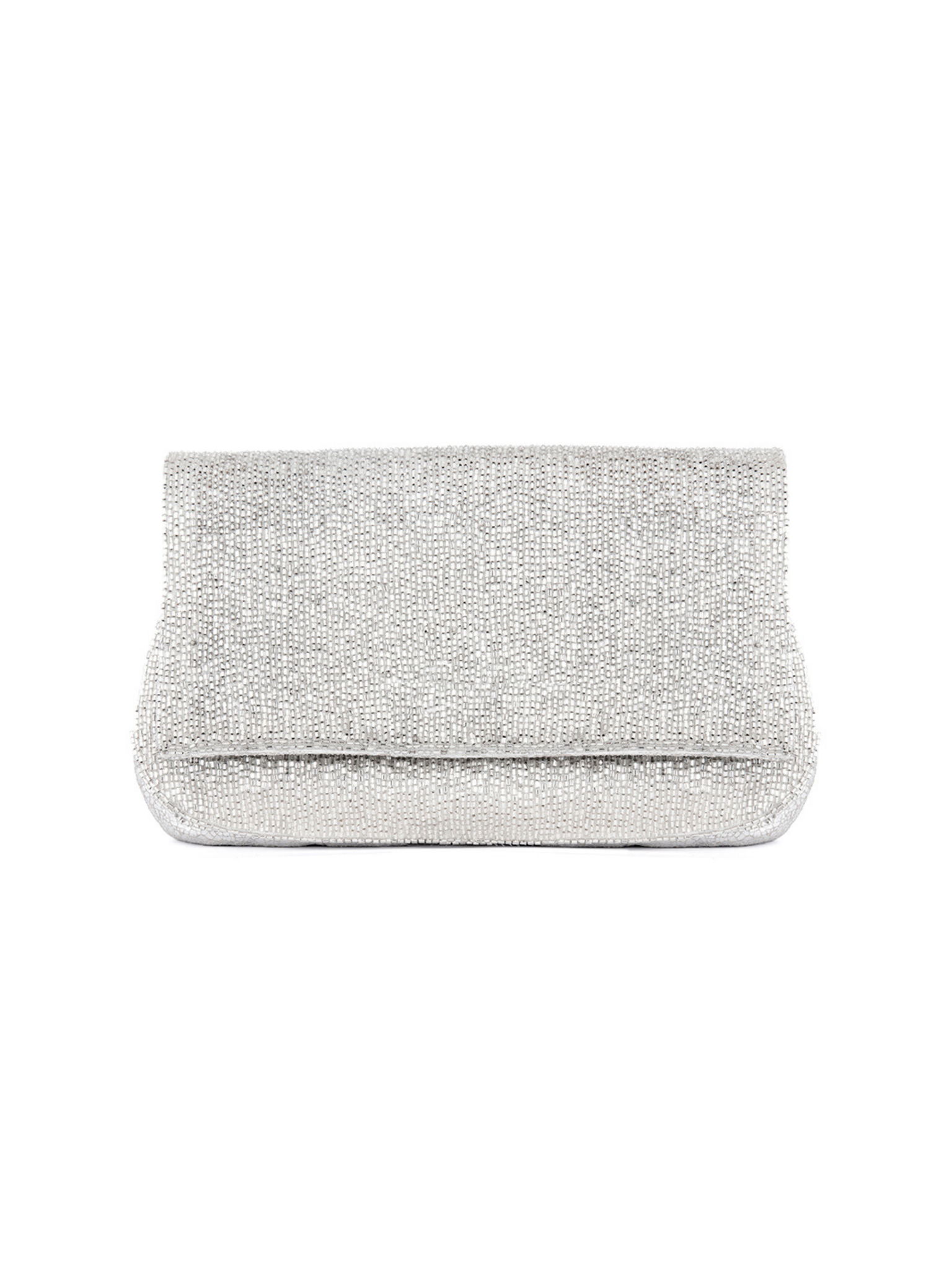 HerPorte-Silver Luann Clutch