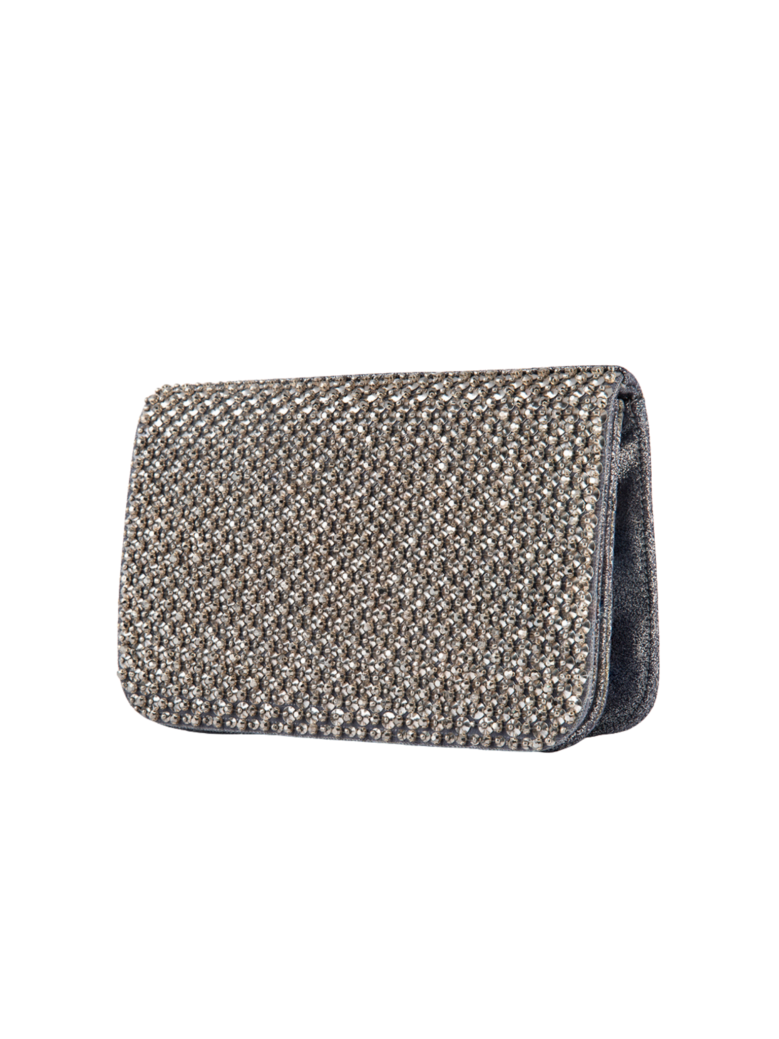 HerPorte-Gunmetal Aime Clutch