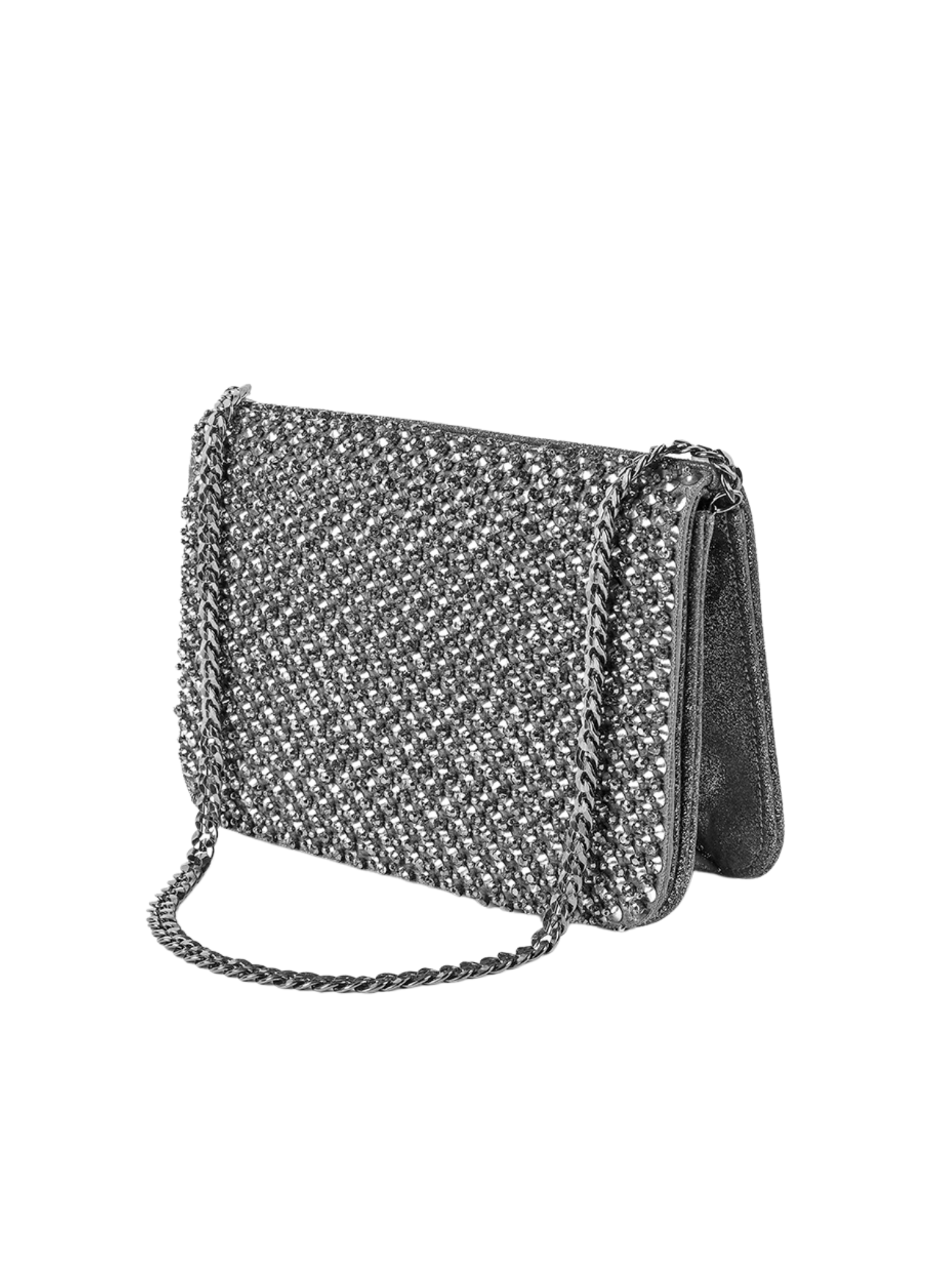 HerPorte-Gunmetal Aime Clutch