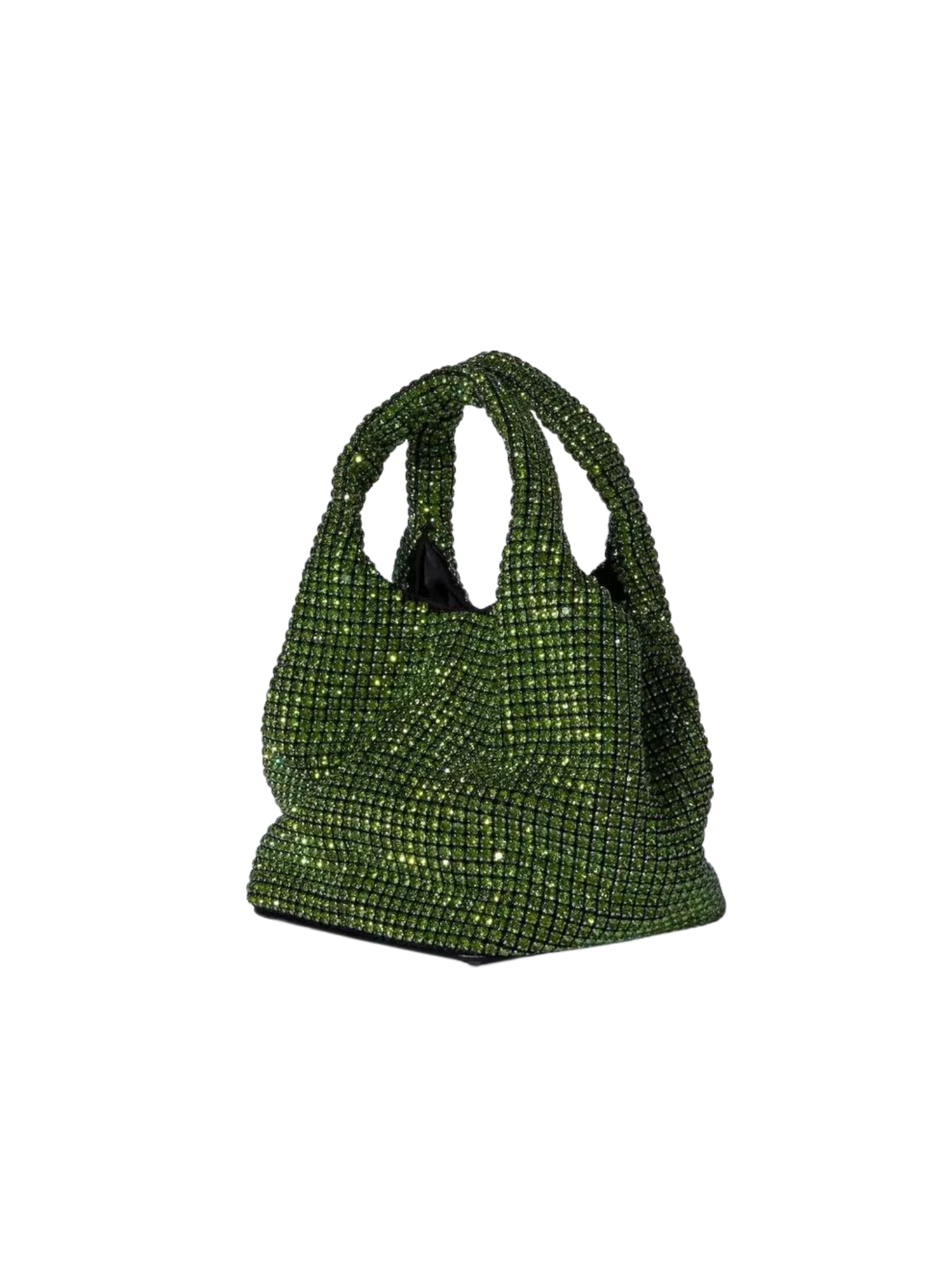 HerPorte-Peridot Brilly Crystal bucket bag