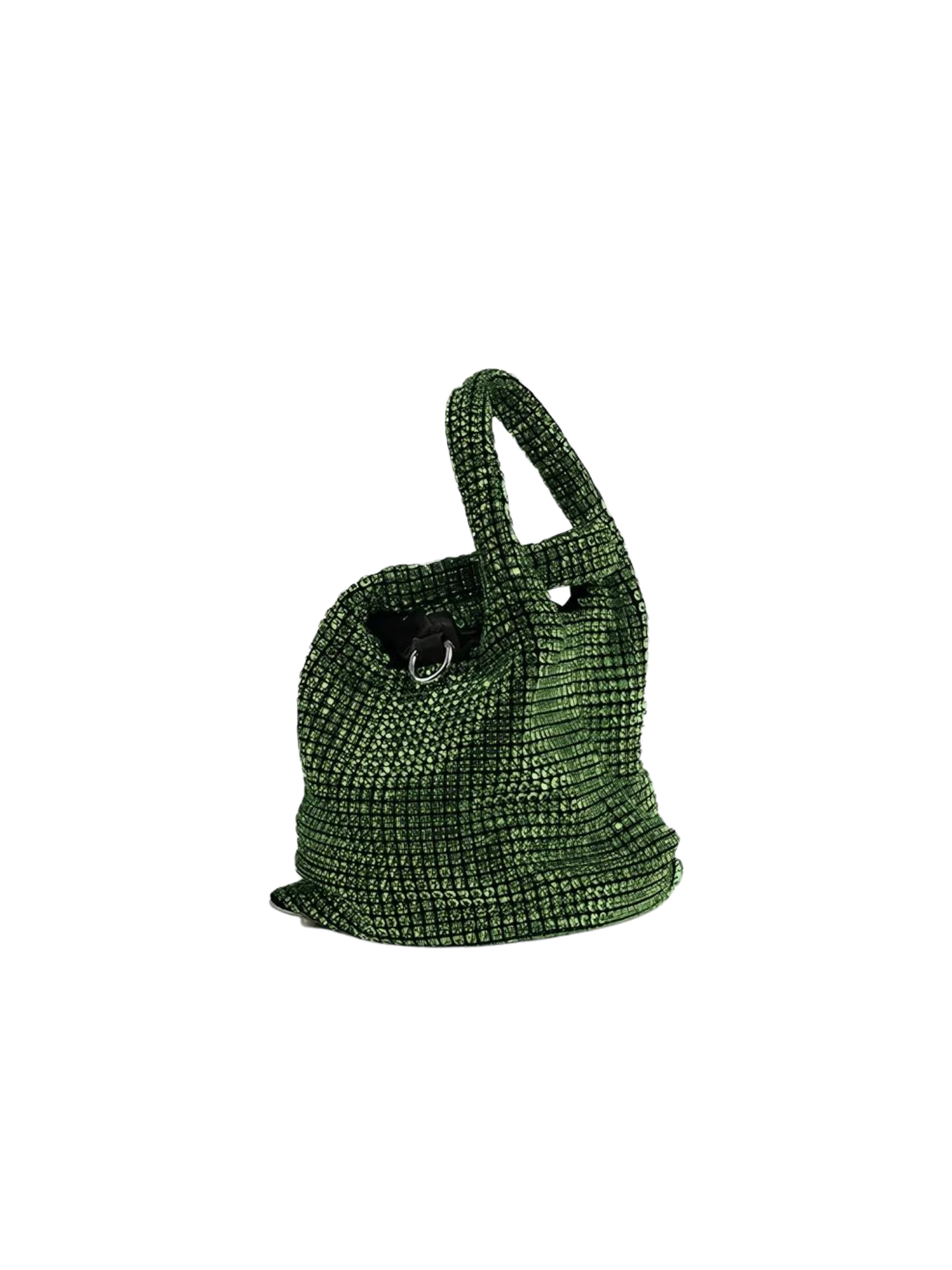 HerPorte-Peridot Brilly Crystal bucket bag