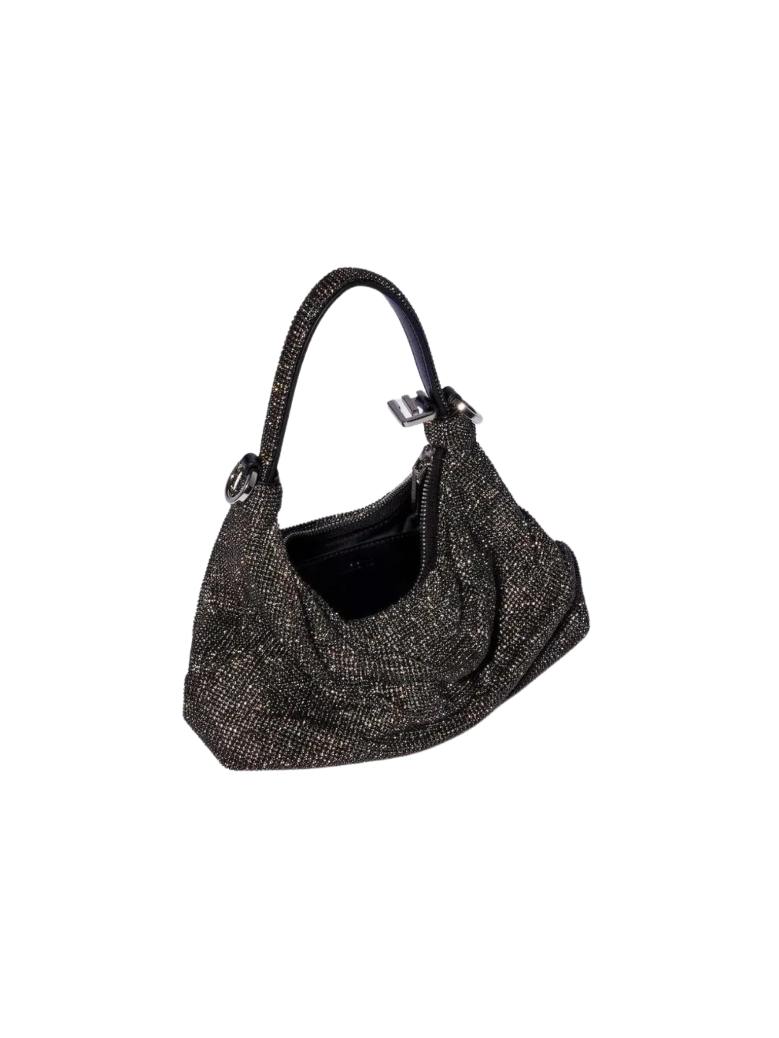 HerPorte-Black Sparkle Jules Mesh Bag