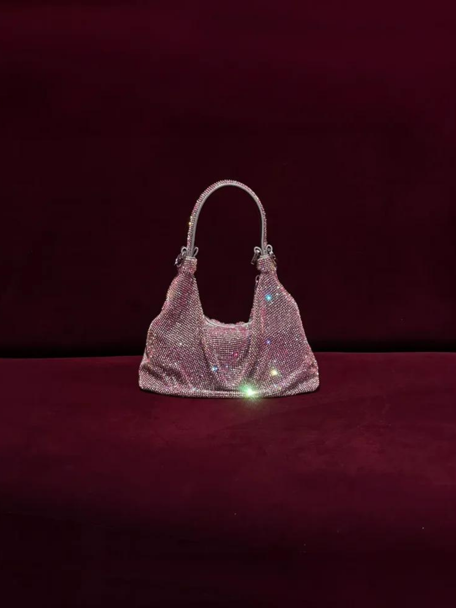 HerPorte-Quartz Sparkle Jules Mesh Bag