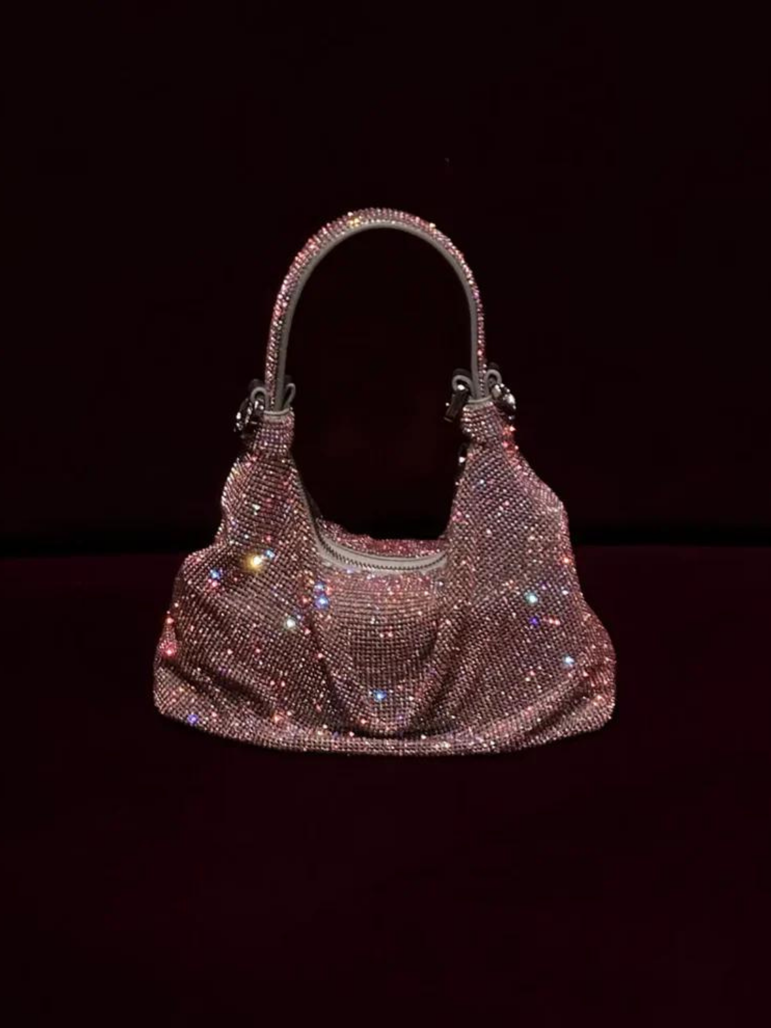 HerPorte-Quartz Sparkle Jules Mesh Bag