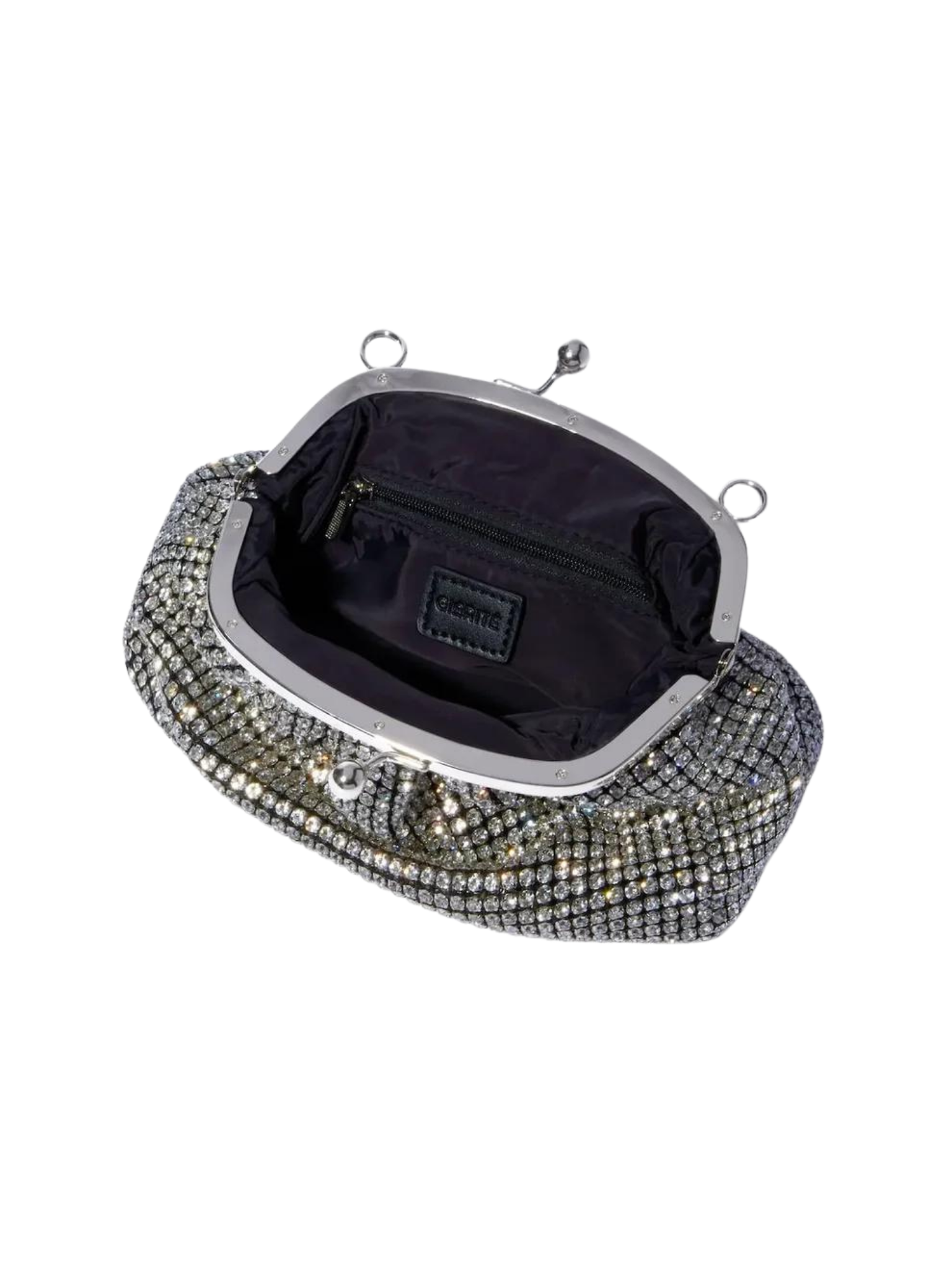 HerPorte-Silver Lima Vintage Crystal Bag