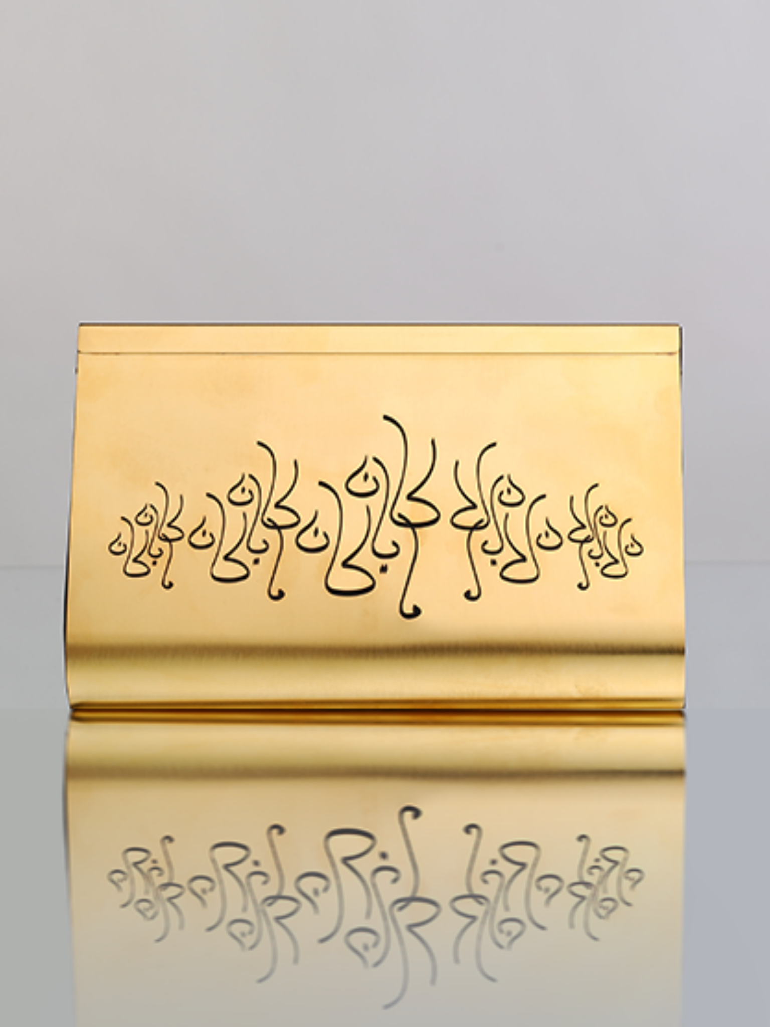 HerPorte-Once 24k Gold Dipped Large Clutch