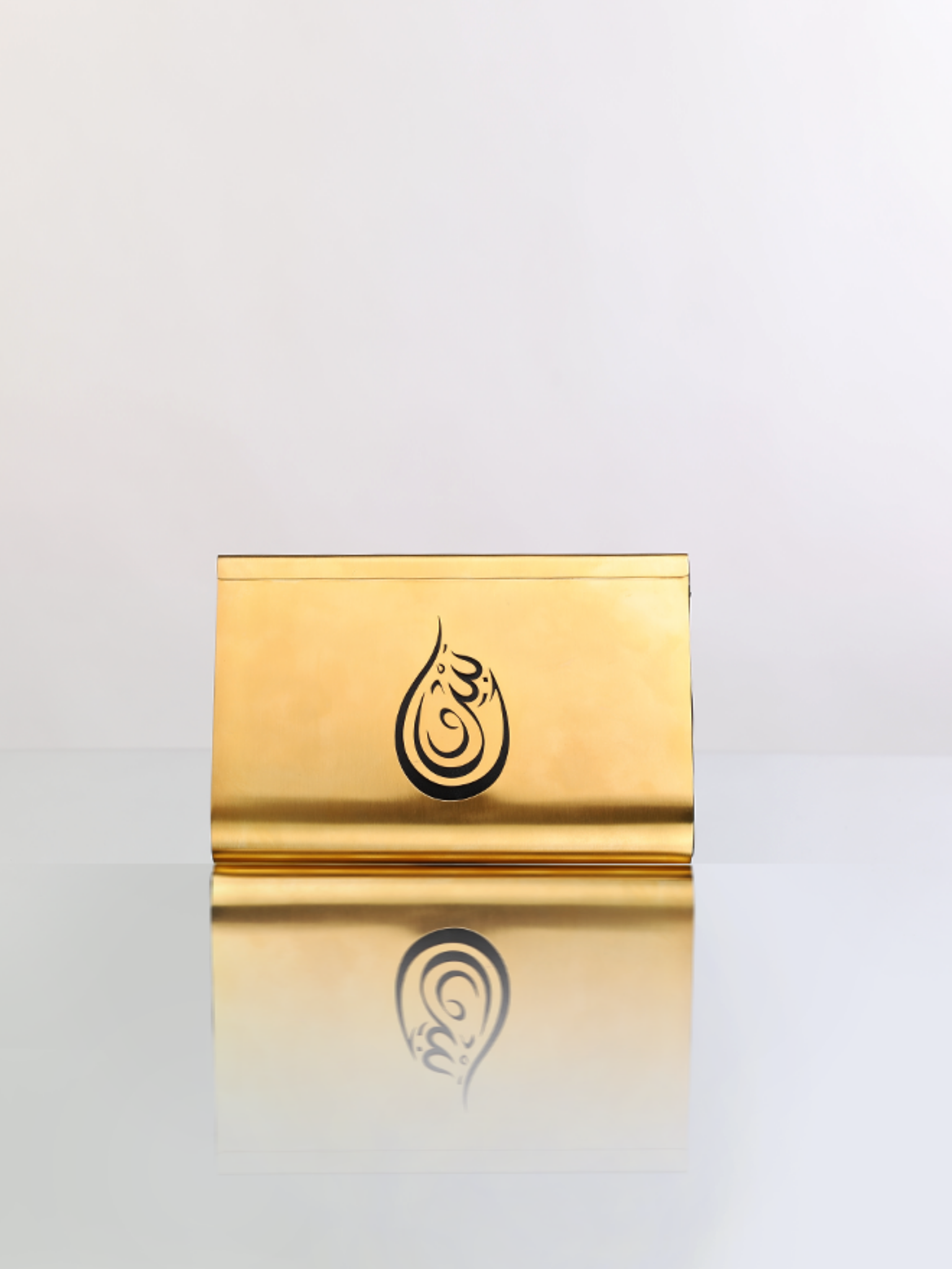 HerPorte-Beirut 24k Gold Dipped Small Clutch