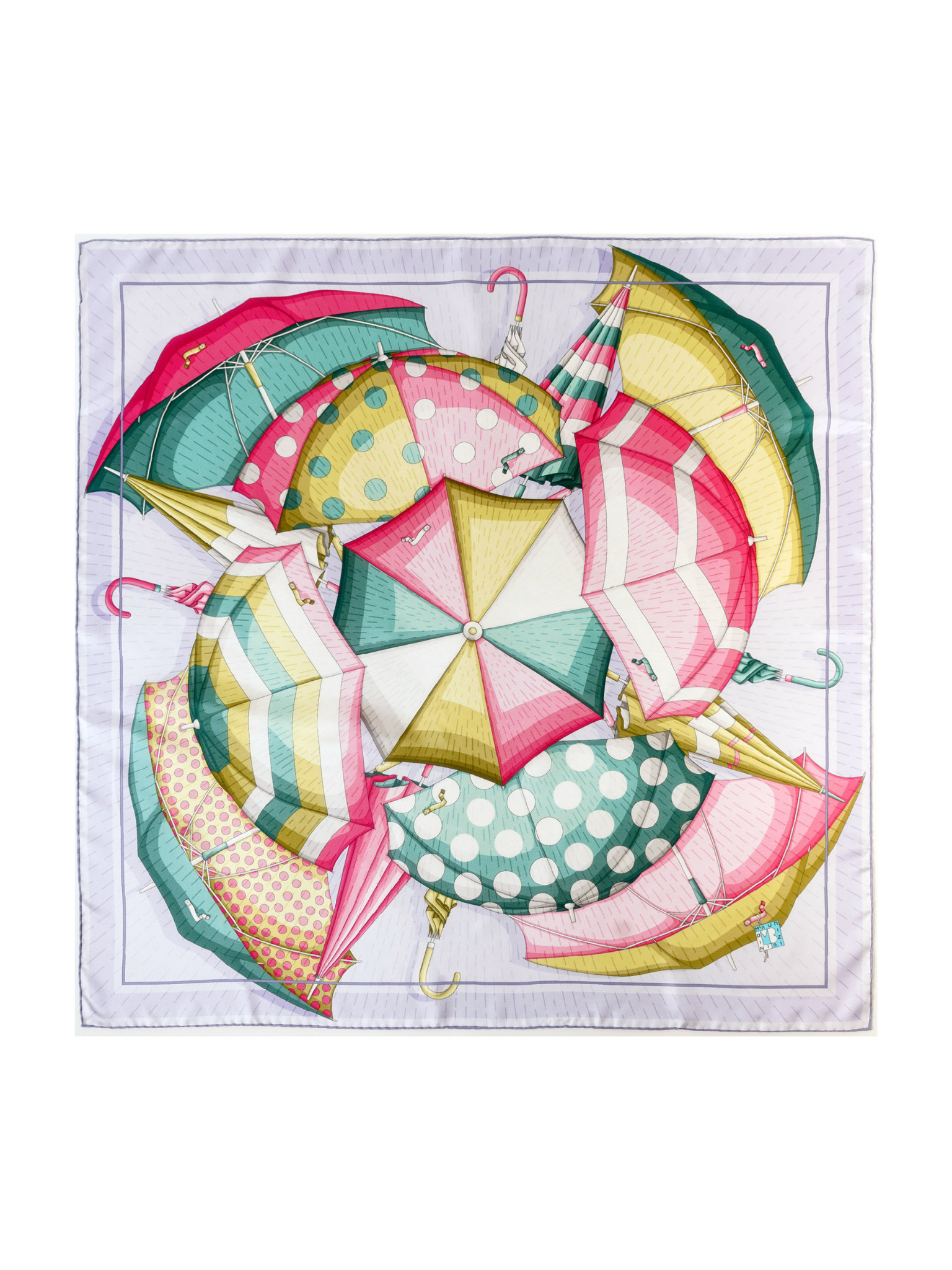 HerPorte-Paralysis Crepe Scarf 138x138cm