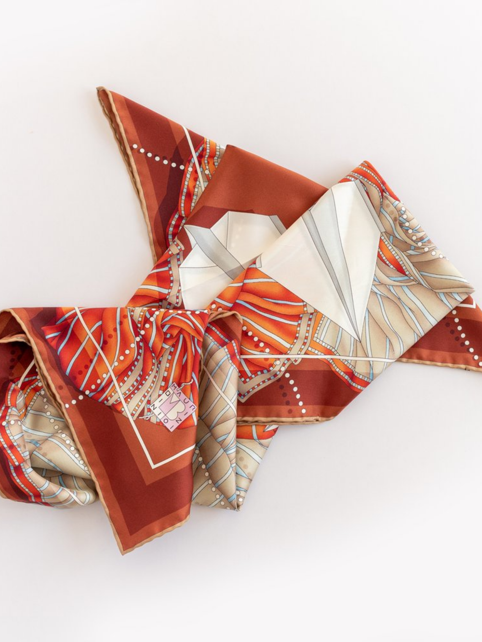 HerPorte-Free Flight Silk Scarf 98x98cm