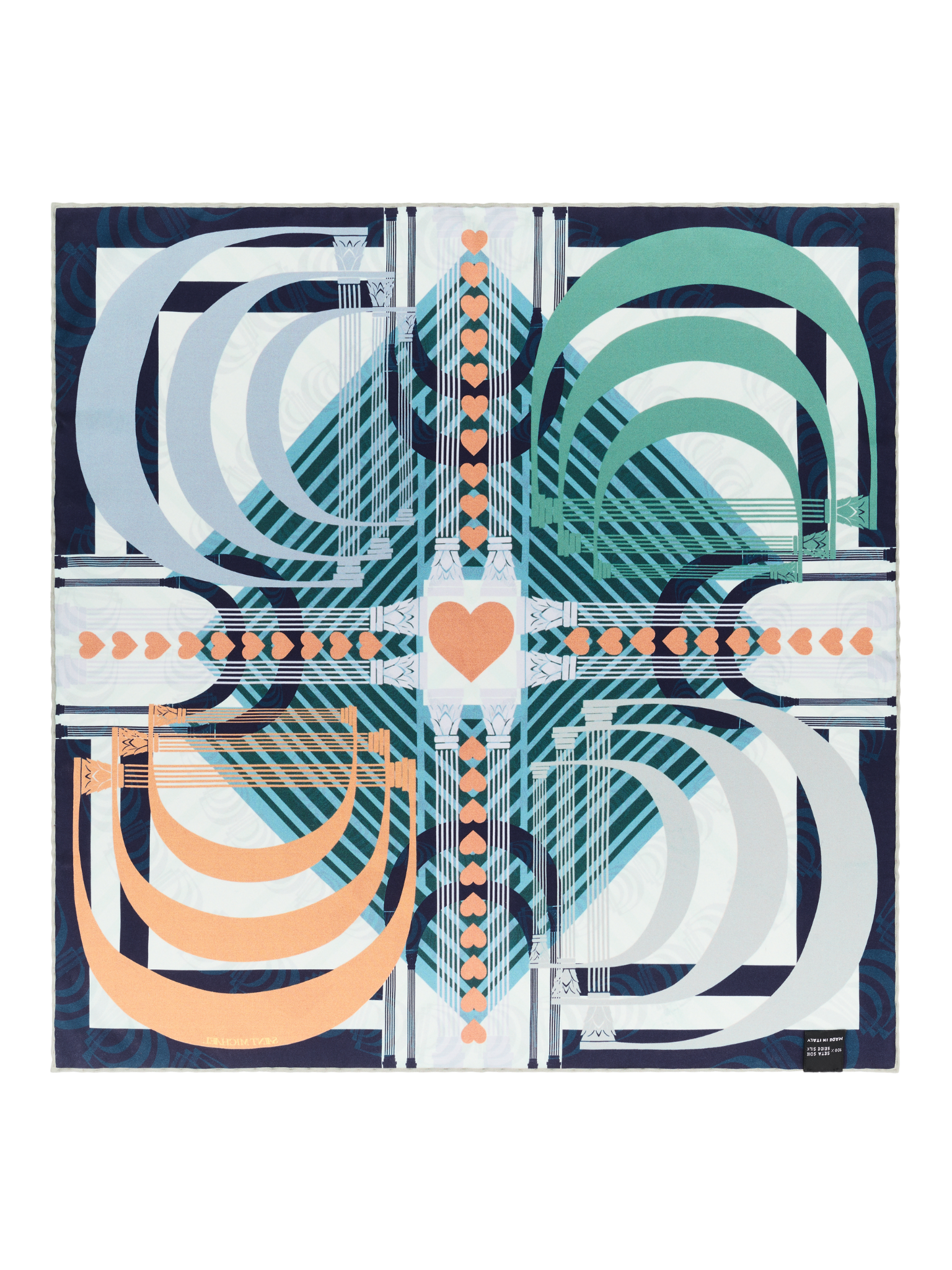 HerPorte-D.D.Doppiccia 90 Silk Scarf