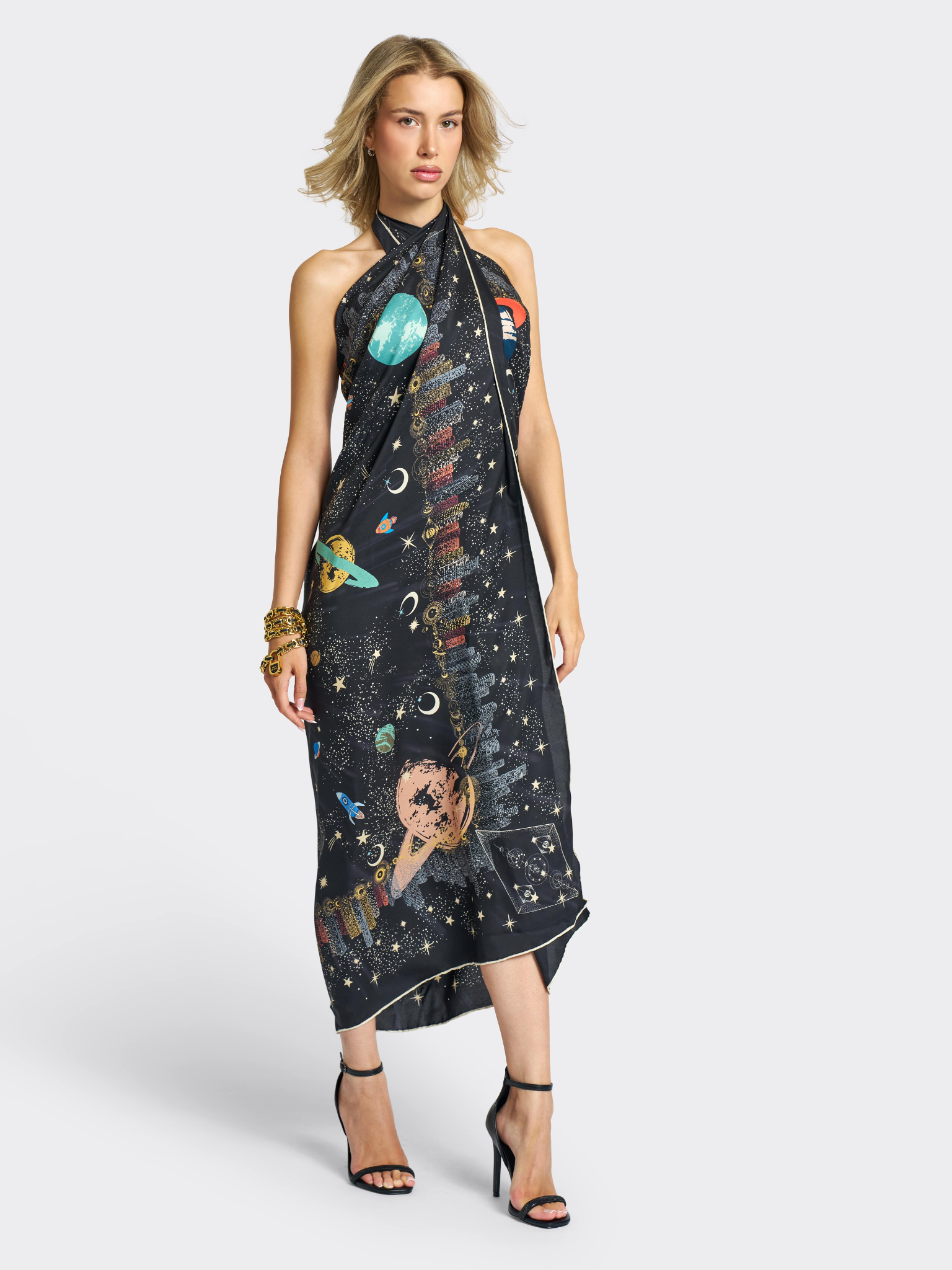 Galaxis 140 Silk Scarf