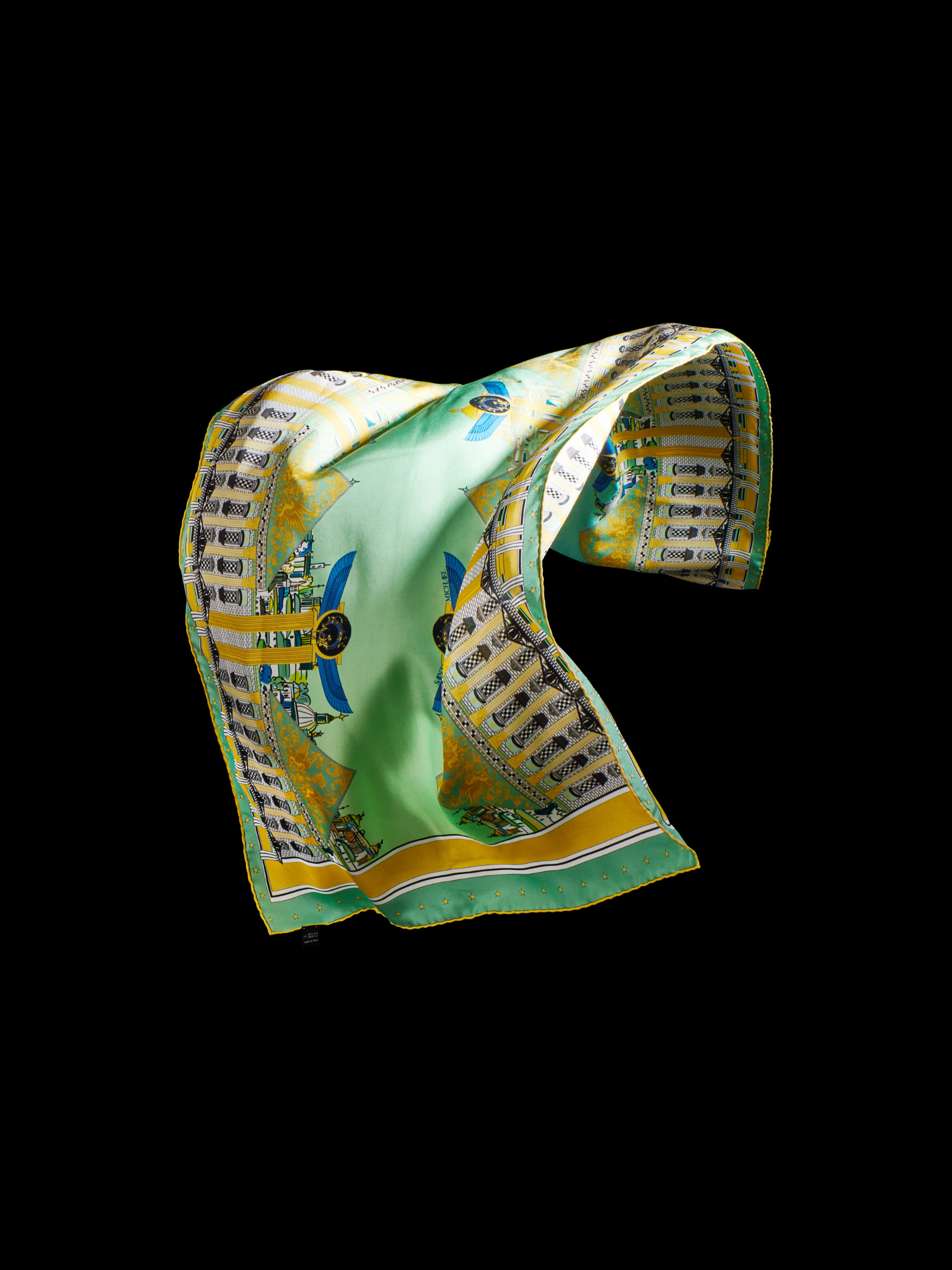 HerPorte-Eden Rectangle Silk Scarf