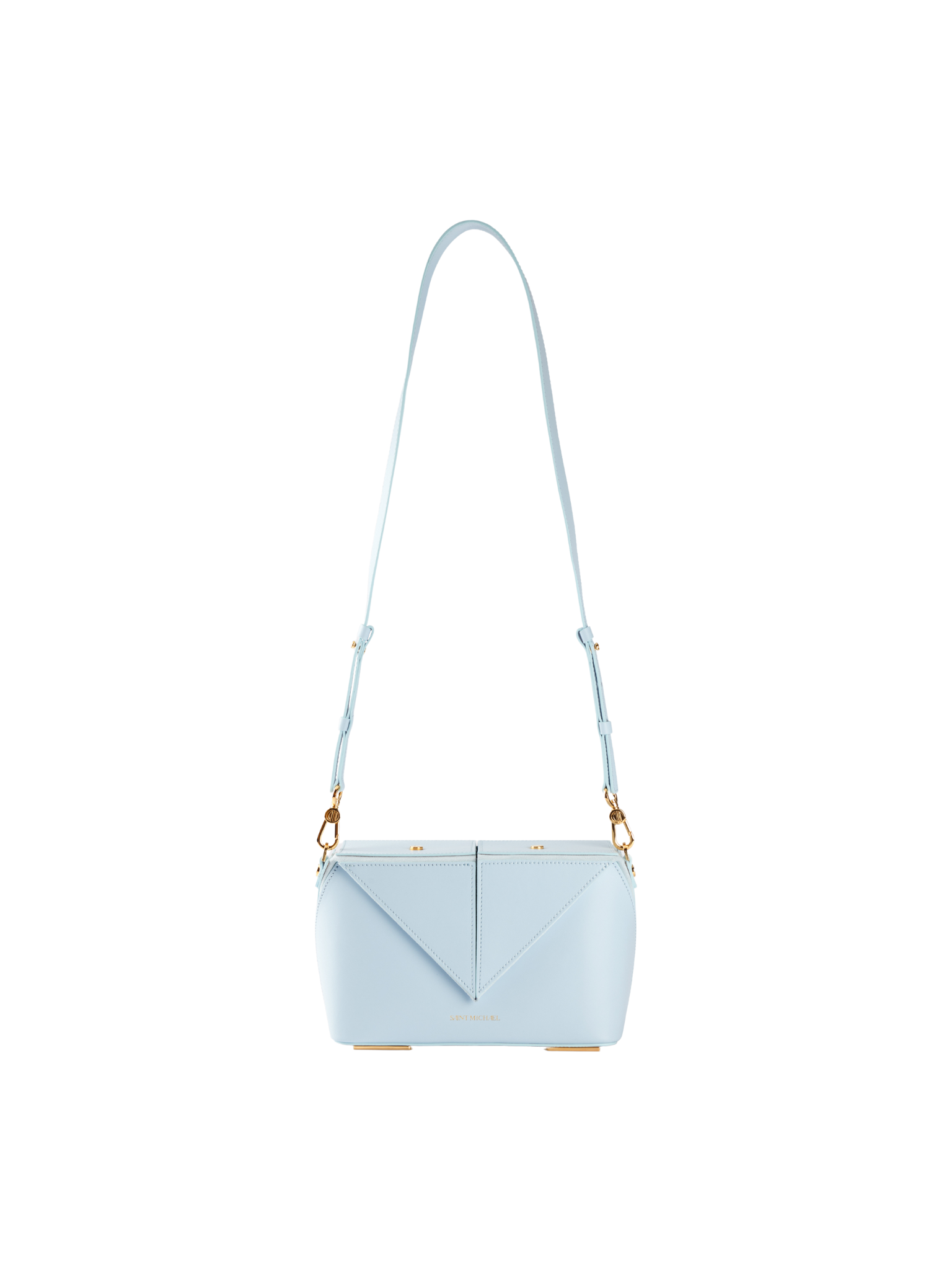 HerPorte-Baby Blue Crossbody Box Eleusis Bag