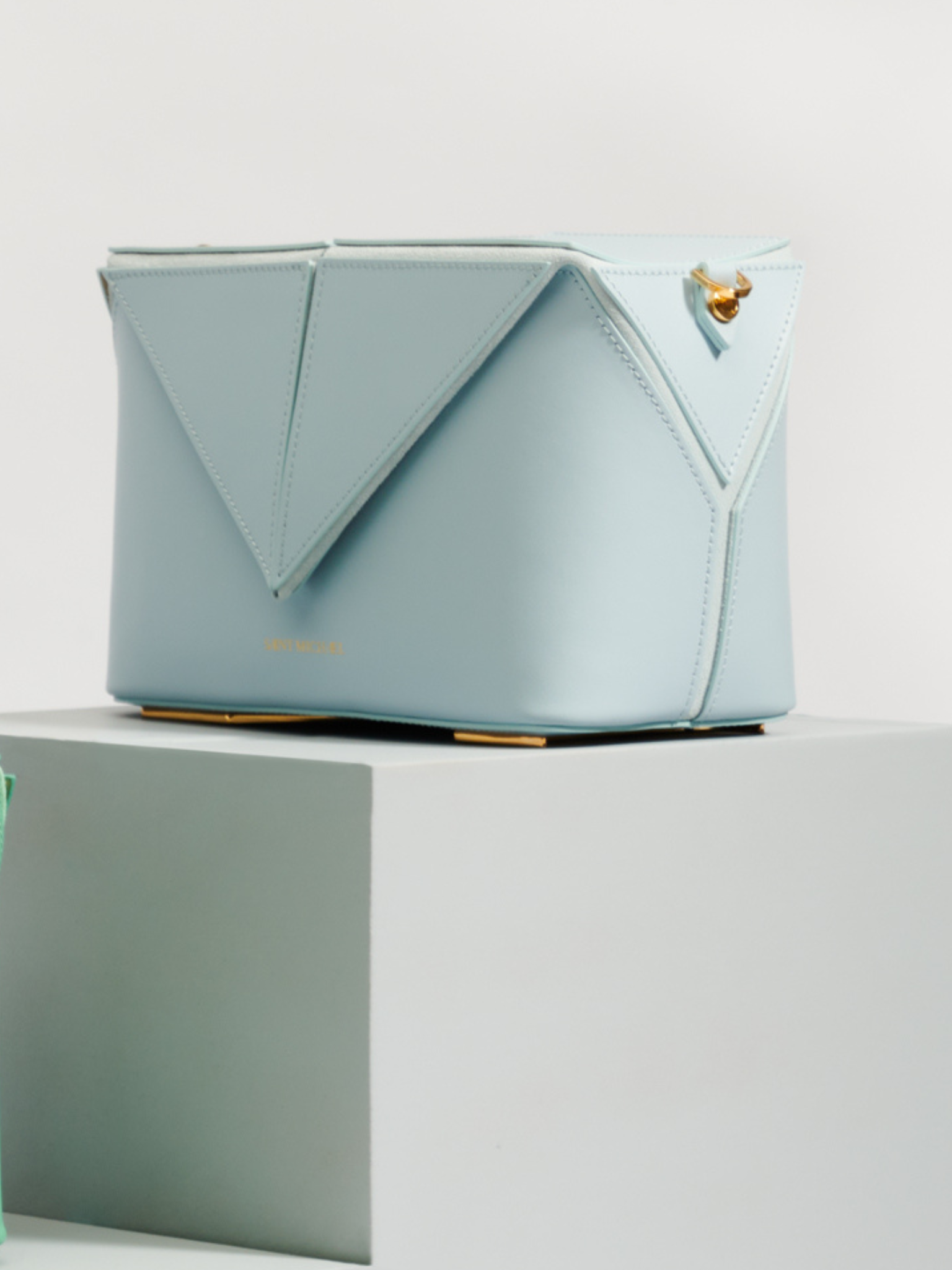 Baby Blue Crossbody Box Eleusis Bag