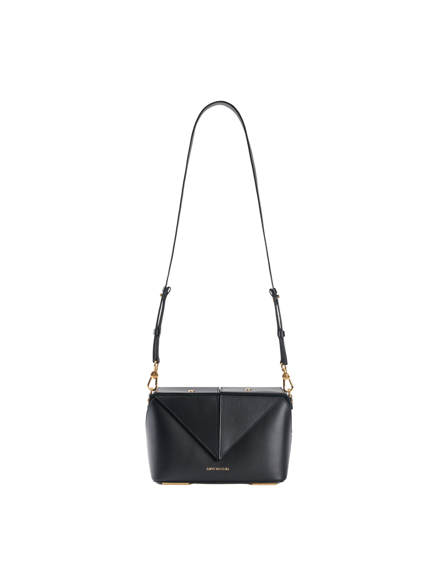 HerPorte-Black Crossbody Box Bag Eleusis Bag