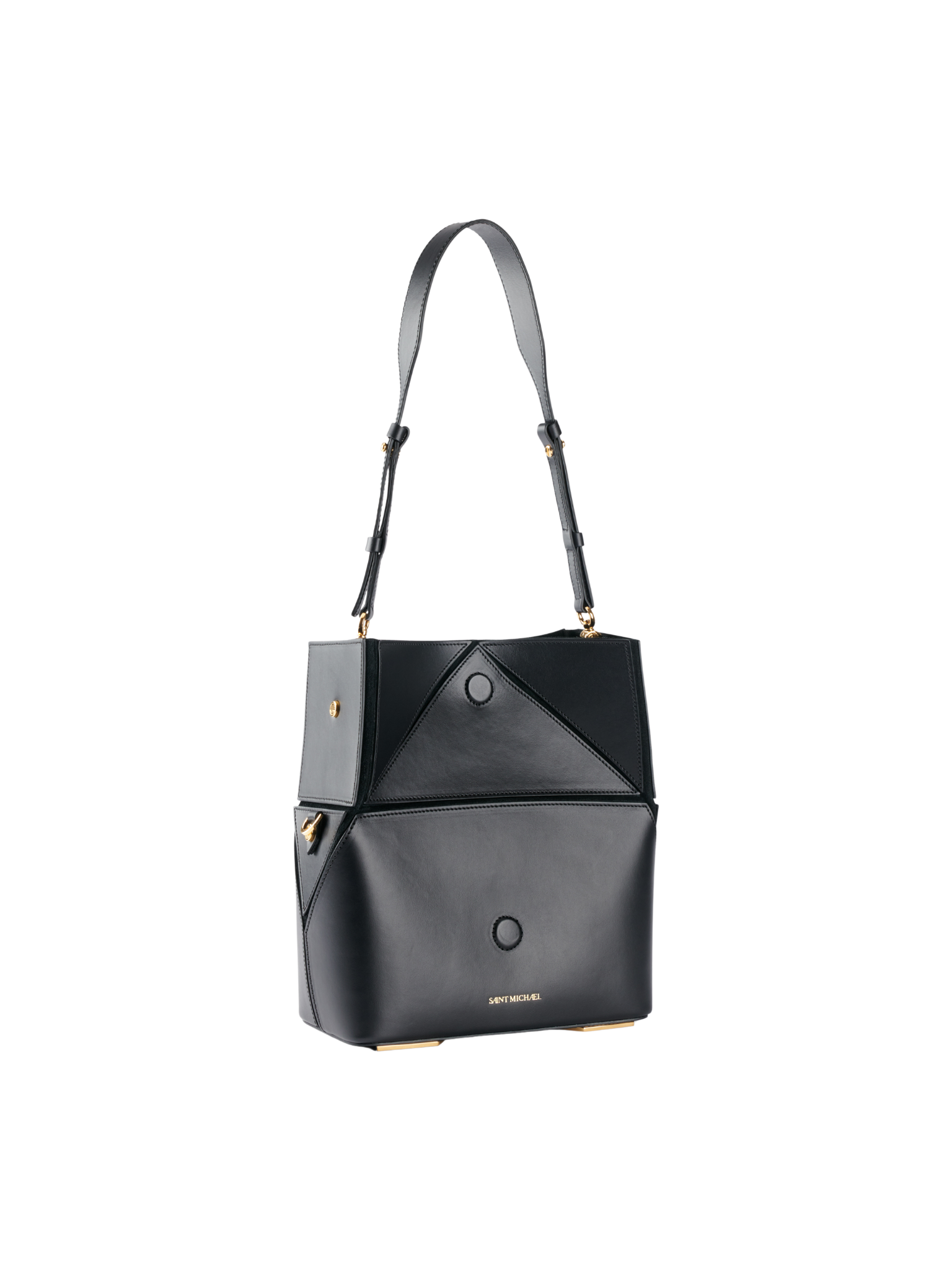 HerPorte-Black Crossbody Box Bag Eleusis Bag