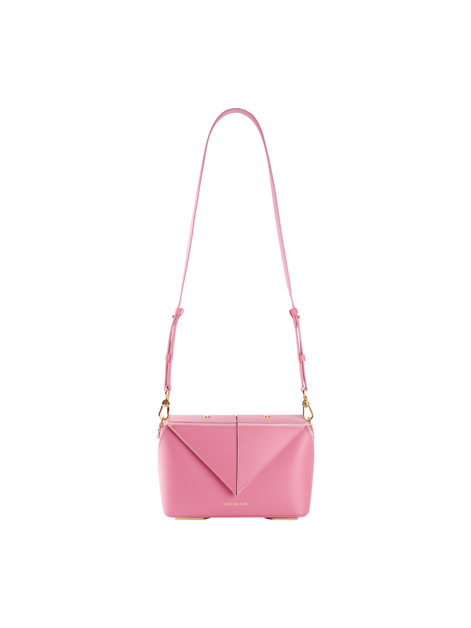 HerPorte-Pink Crossbody Box Eleusis Bag