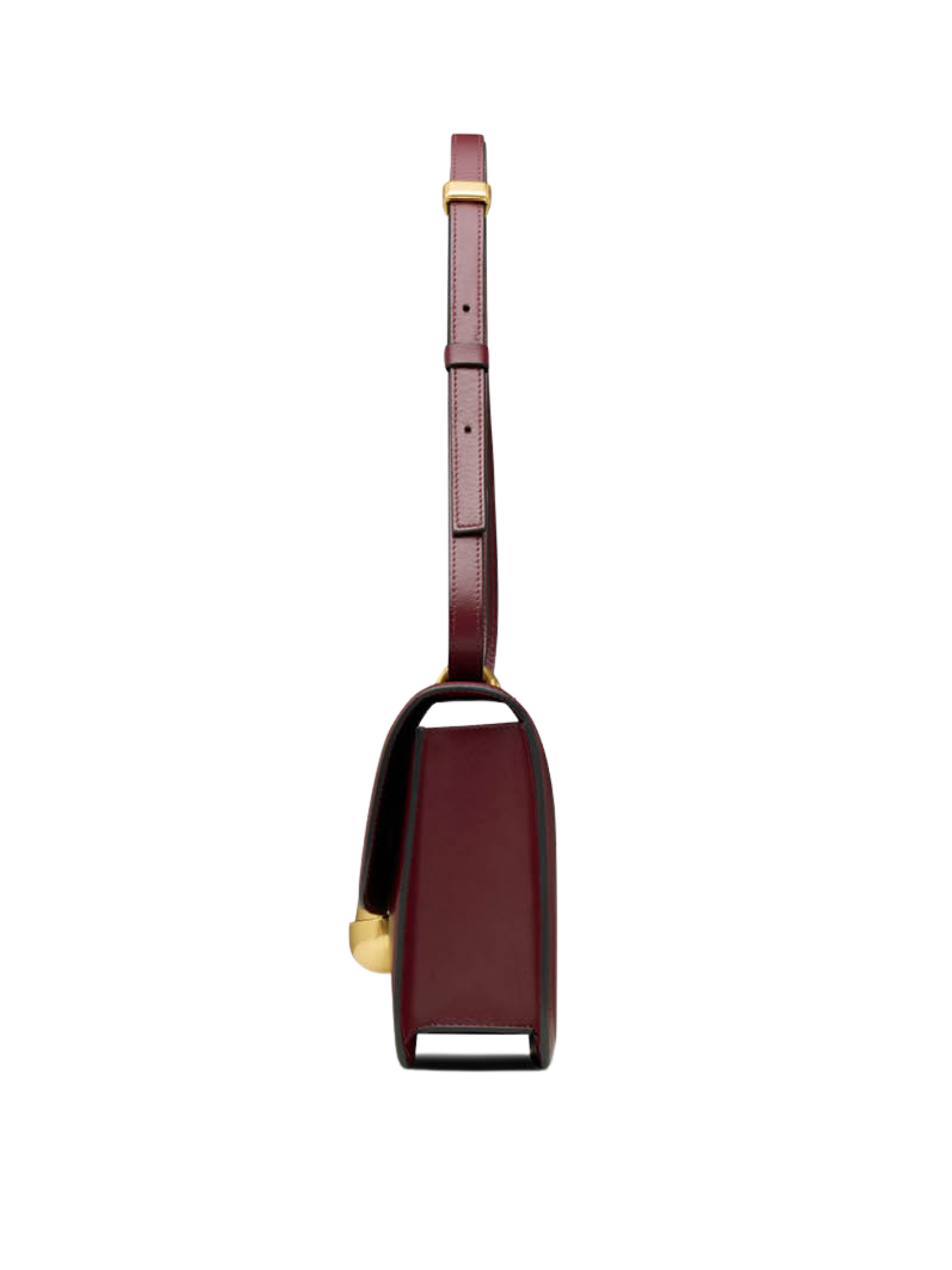 HerPorte-Burgundy Phoenix Crossbody Calf Leather Bag