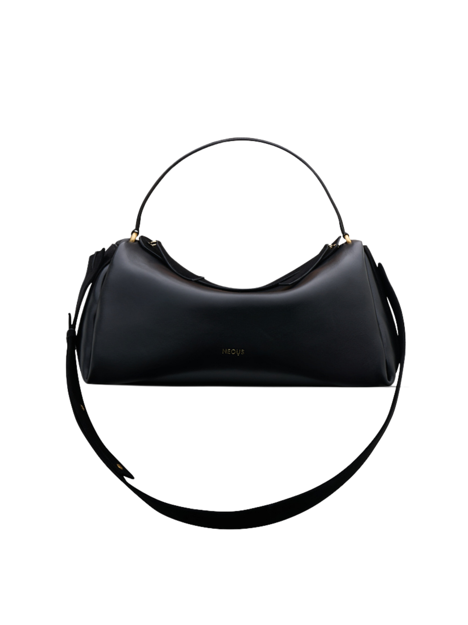 HerPorte-Black Scorpius Tote Calf Leather Bag