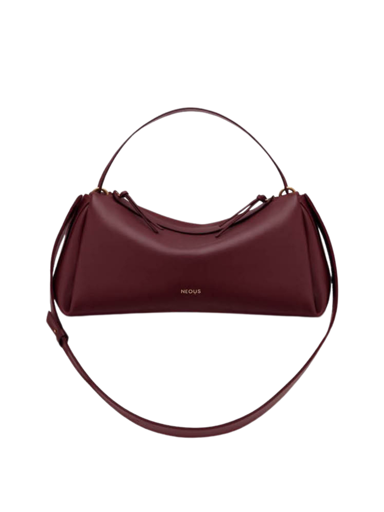 HerPorte-Burgundy Scorpius Tote Calf Leather Bag