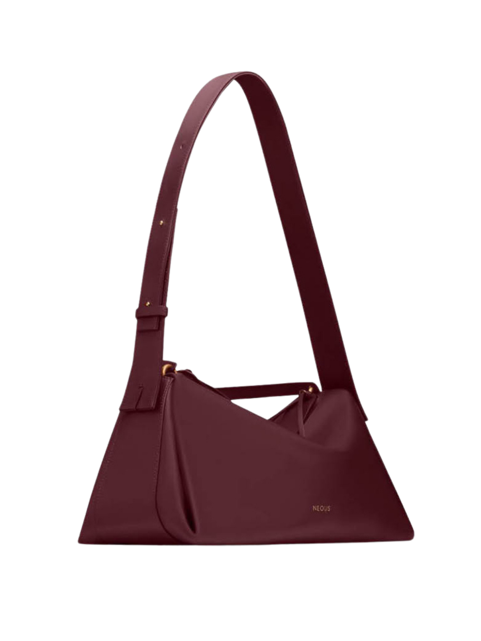 HerPorte-Burgundy Scorpius Tote Calf Leather Bag