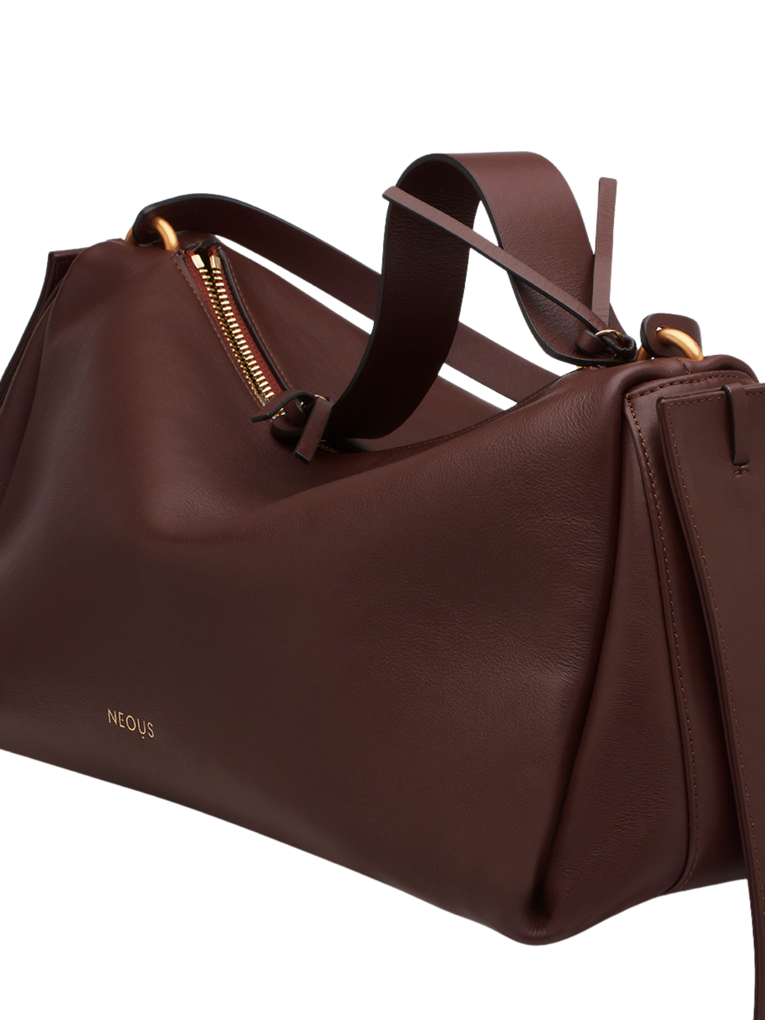 HerPorte-Dark Chocolate Scorpius Tote Calf Leather Bag