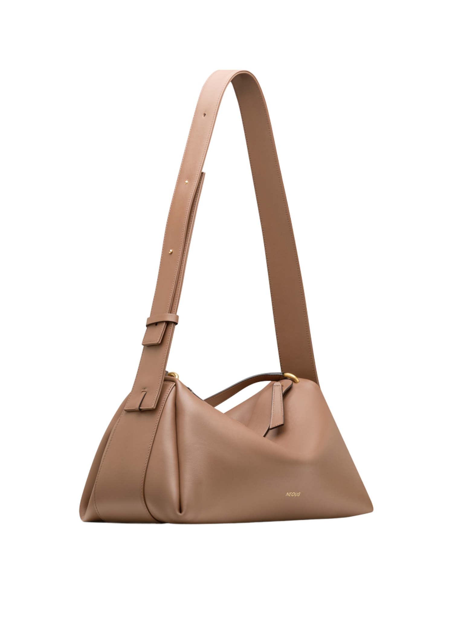 HerPorte-Dark Taupe Scorpius Tote Calf Leather Bag