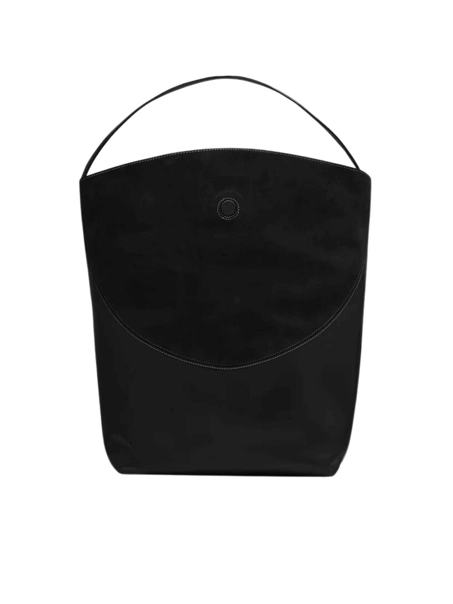 HerPorte-Black PAVO tote calf leather bag