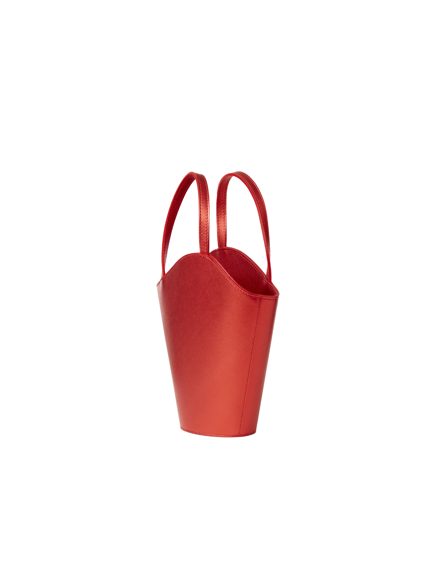 HerPorte-Iconic Chilli Red Infinity Bucket Bag