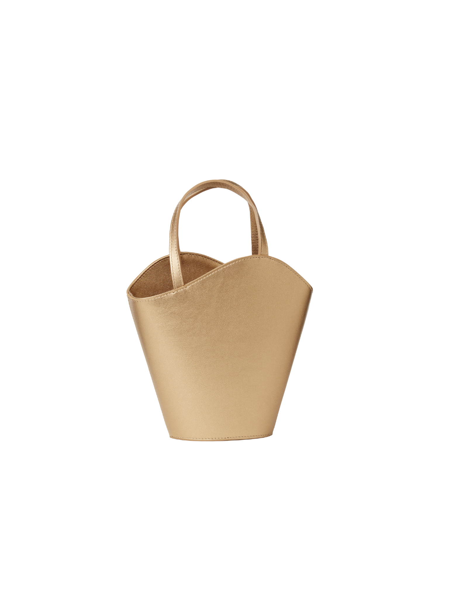 HerPorte-Iconic Gold Infinity Bucket Bag