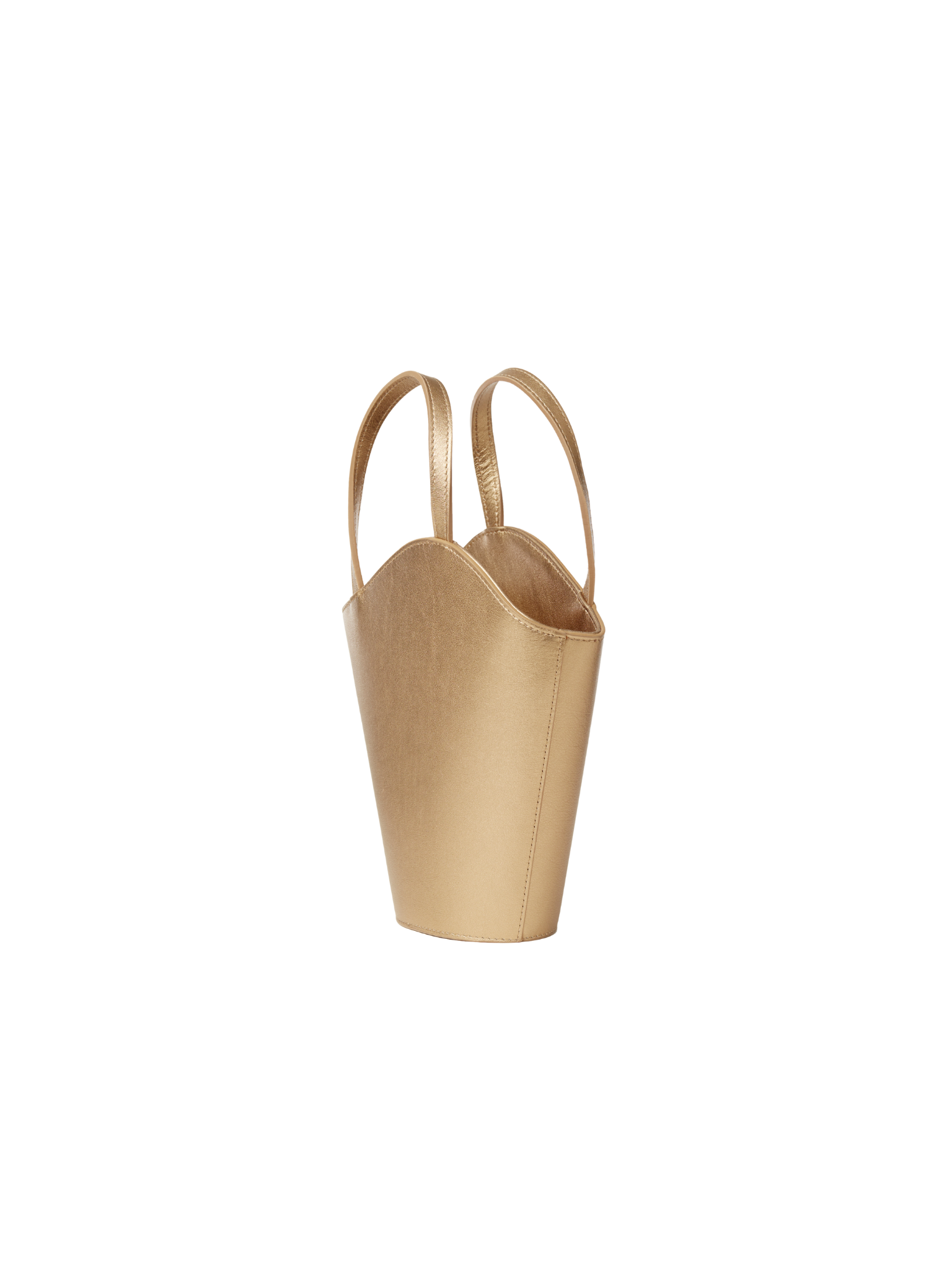 HerPorte-Iconic Gold Infinity Bucket Bag