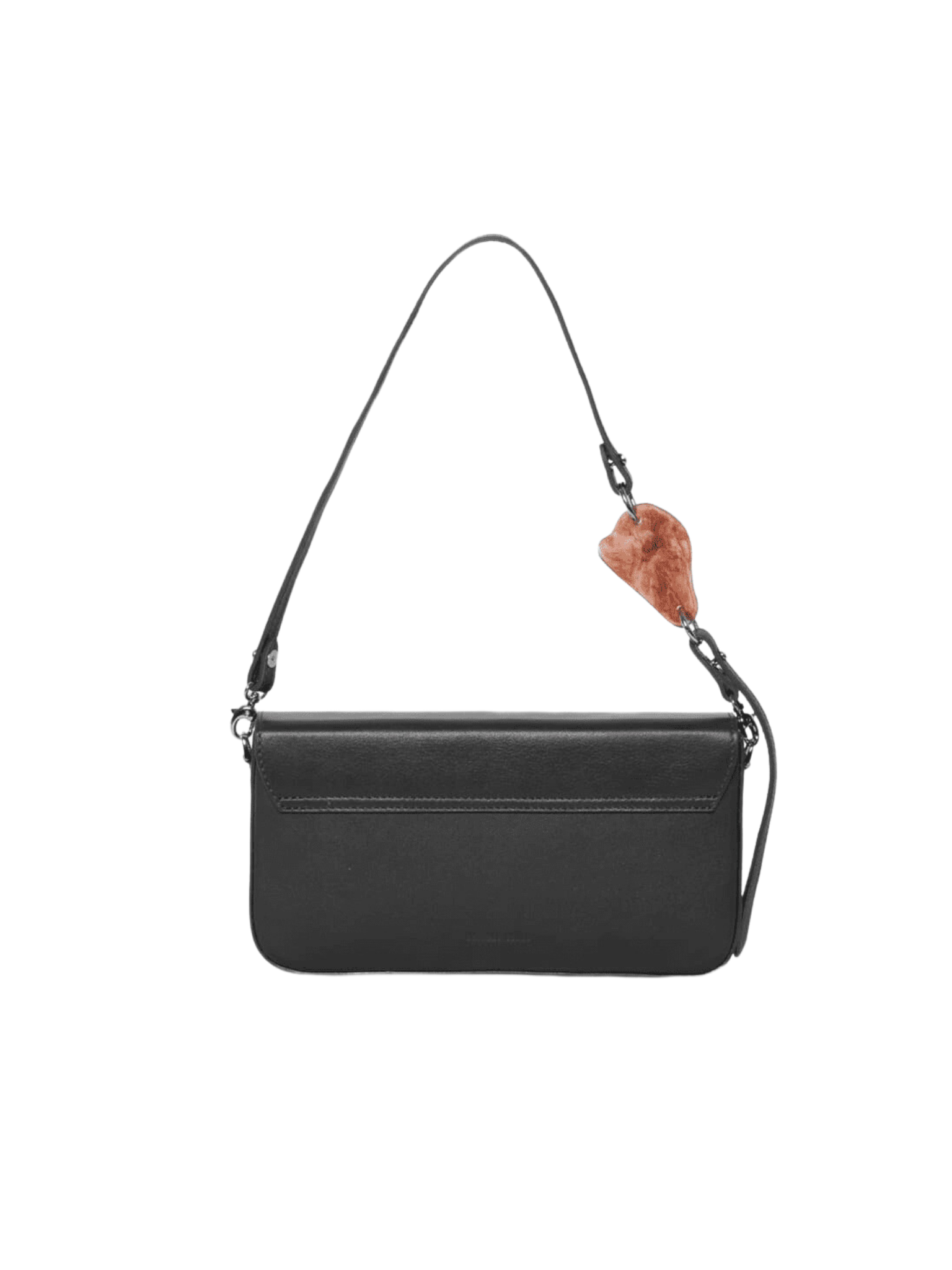 HerPorte-Calf leather AIGES BAGUETTE BLACK Bag