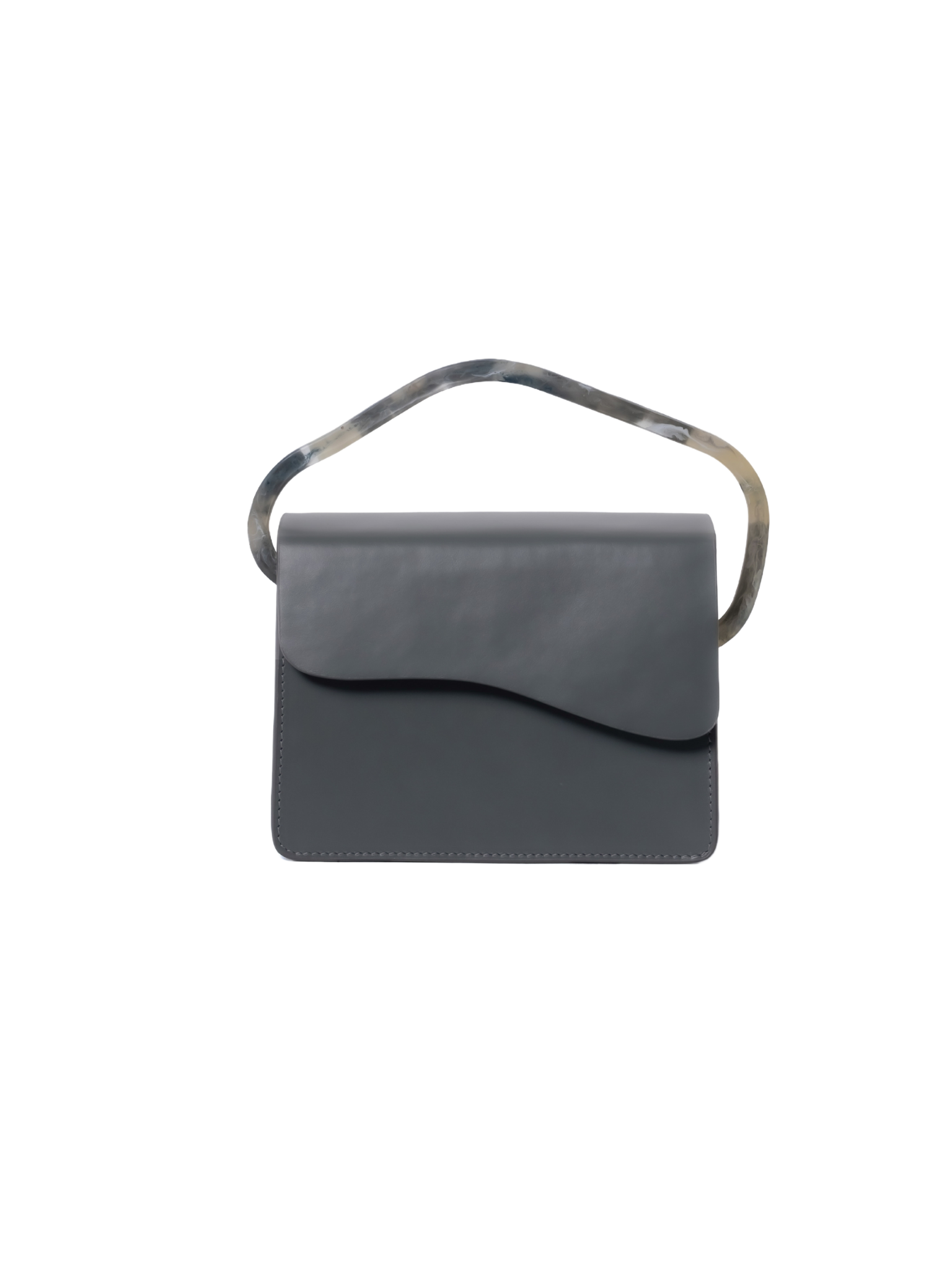 HerPorte-Calf Leather Aiges Mini Foam Structured Bag