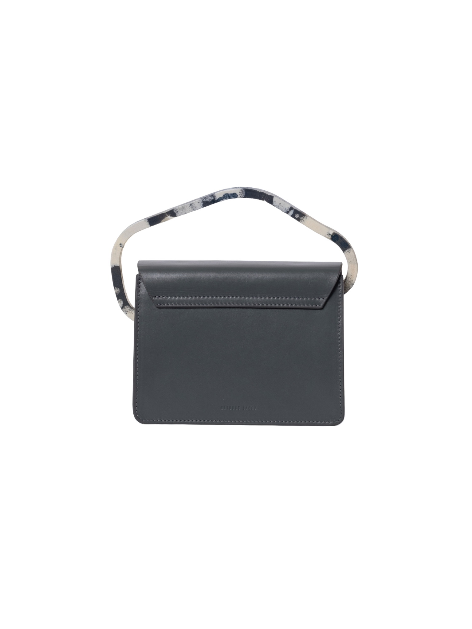 HerPorte-Calf Leather Aiges Mini Foam Structured Bag