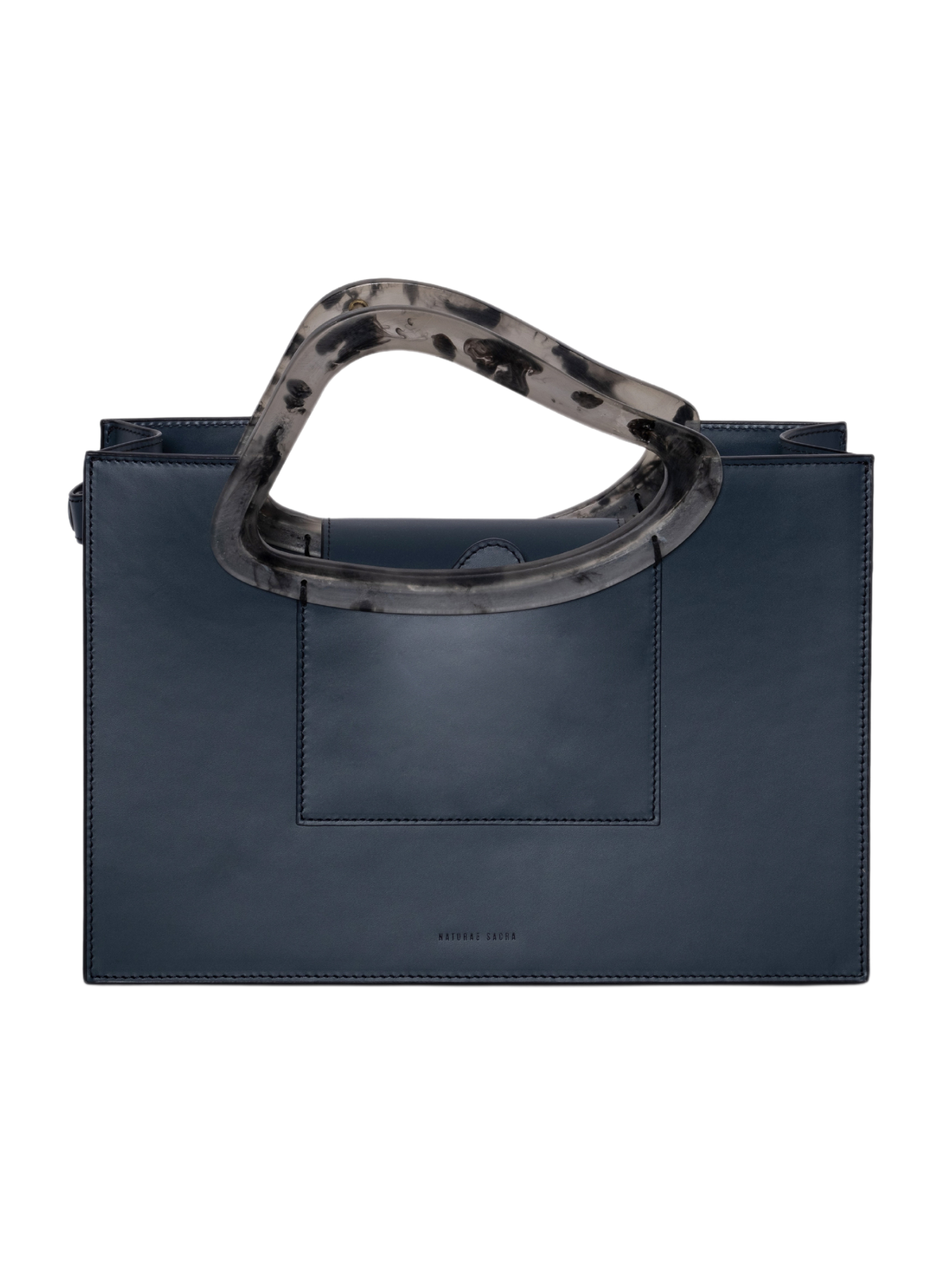 HerPorte-Calf Leather ARP'S SAILENT Top Handle anthracite Bag