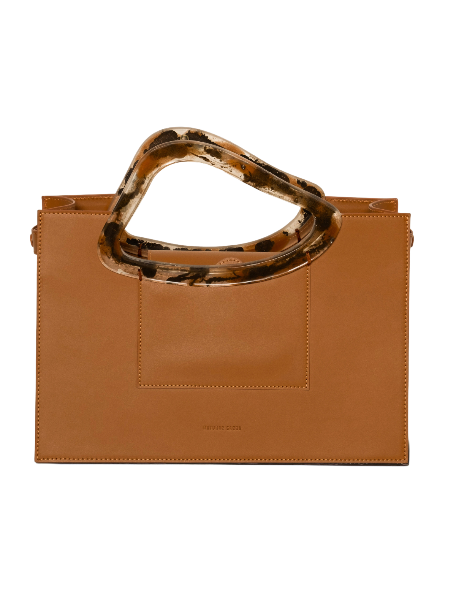 HerPorte-Calf Leather ARP'S SAILENT Top Handle Resort Tan Bag