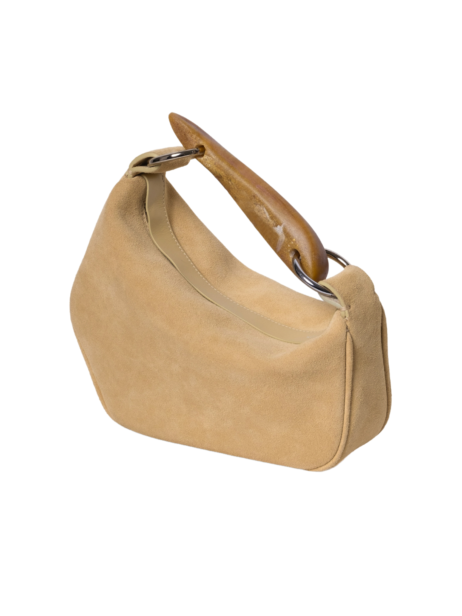 HerPorte-CALF SUEDE LEATHER Soft Bahar COCOON Bag