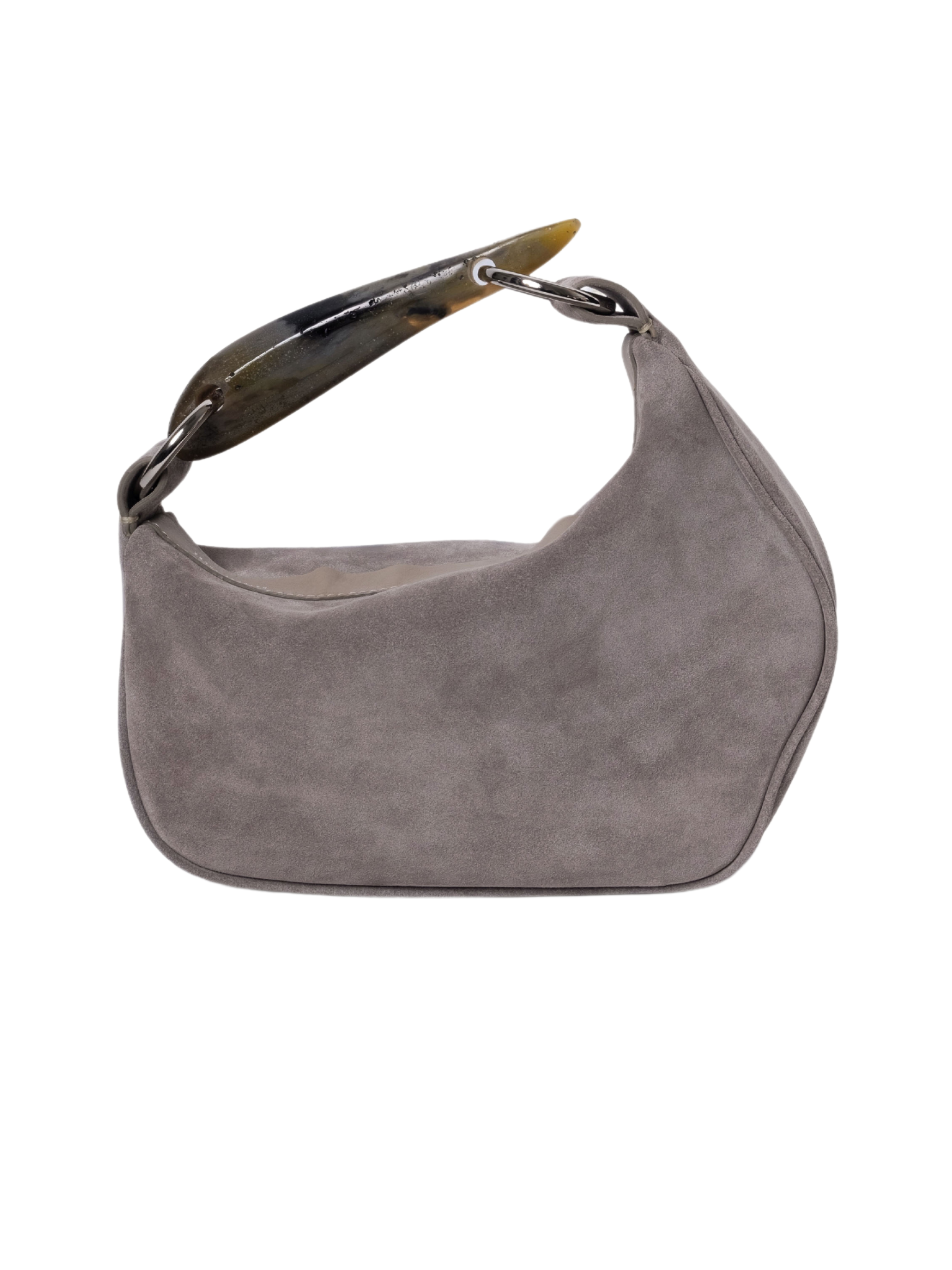 HerPorte-CALF SUEDE LEATHER Soft Bahar taupe Bag