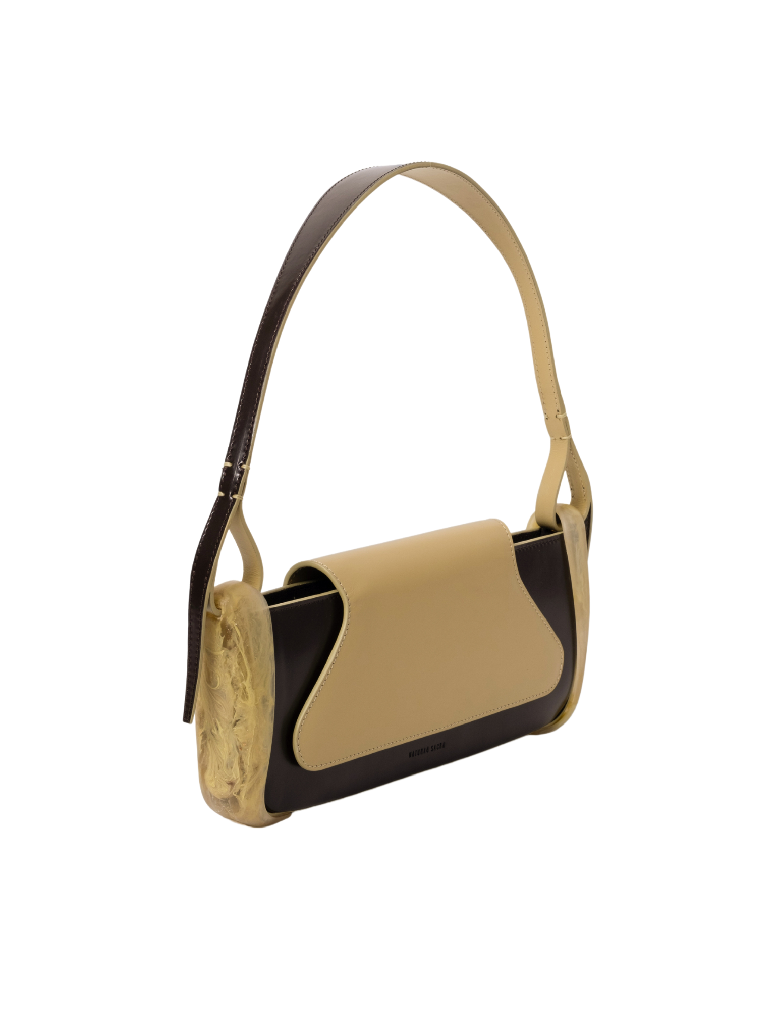 HerPorte-Calf leather Basso BAGUETTE COCOON Bag