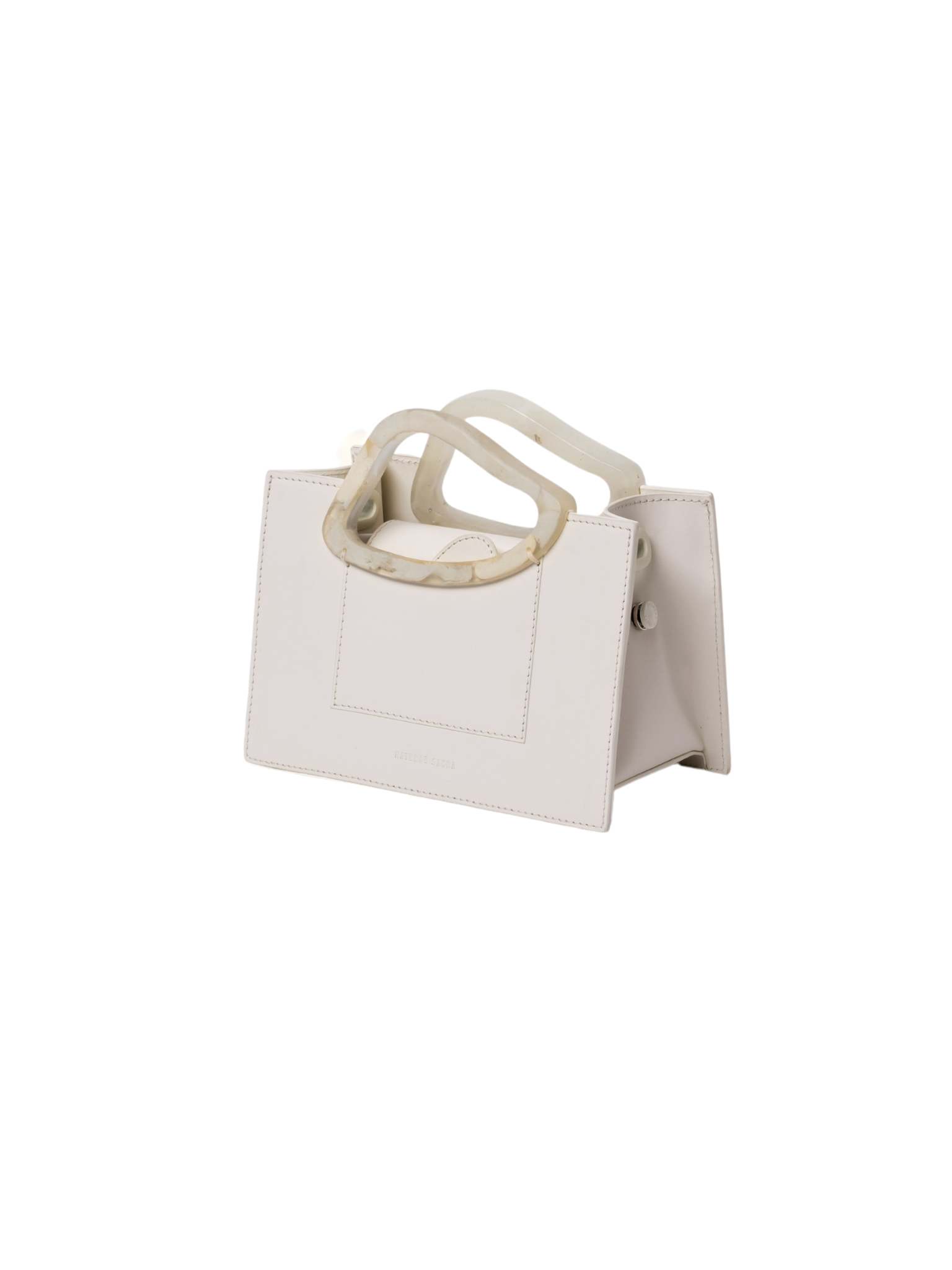 HerPorte-Mini Calf Leather ARP Top Handle OFF-WHITE Bag