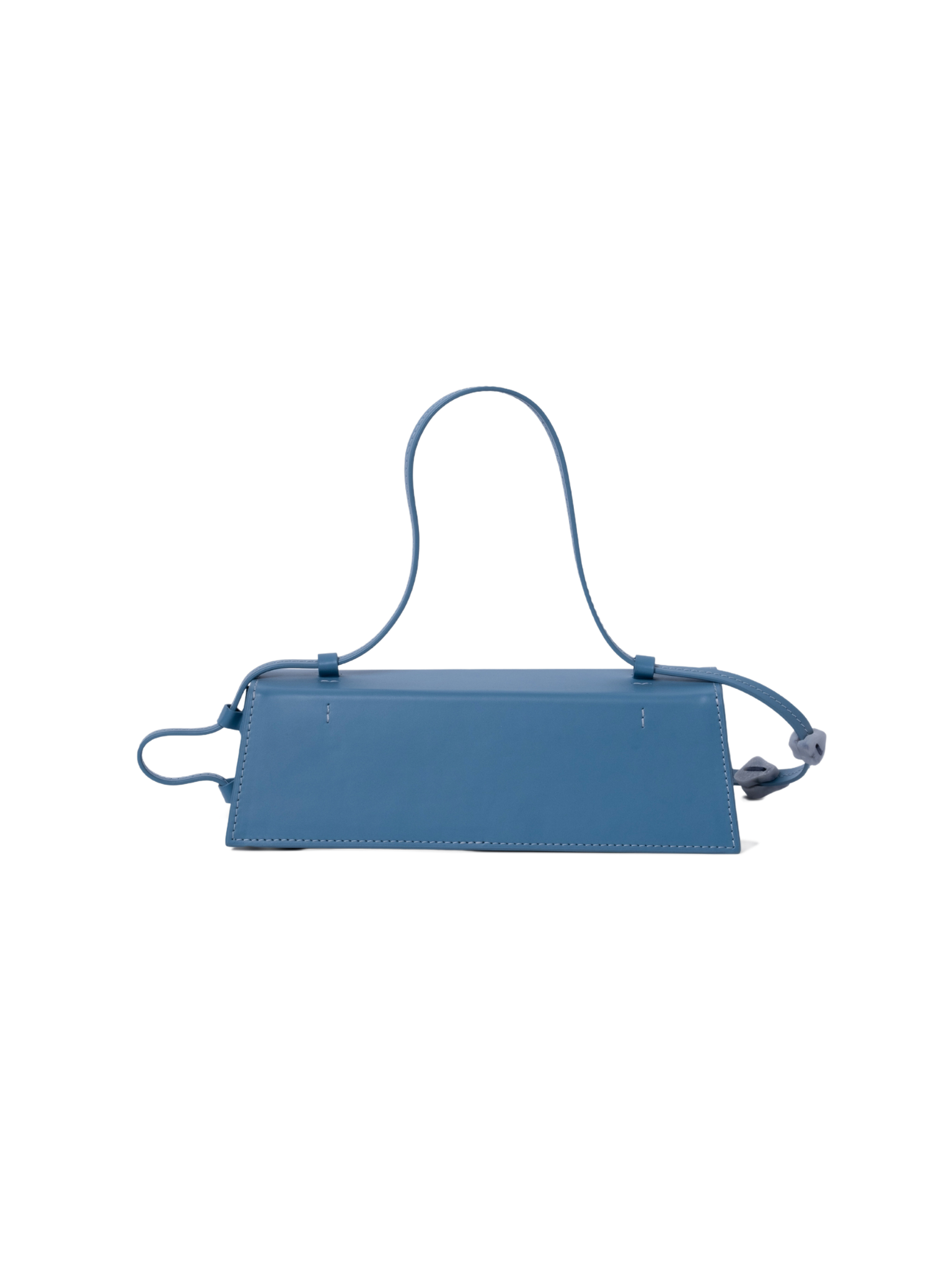 HerPorte-CALF LEATHER Via Celestial Blue Clutch Bag