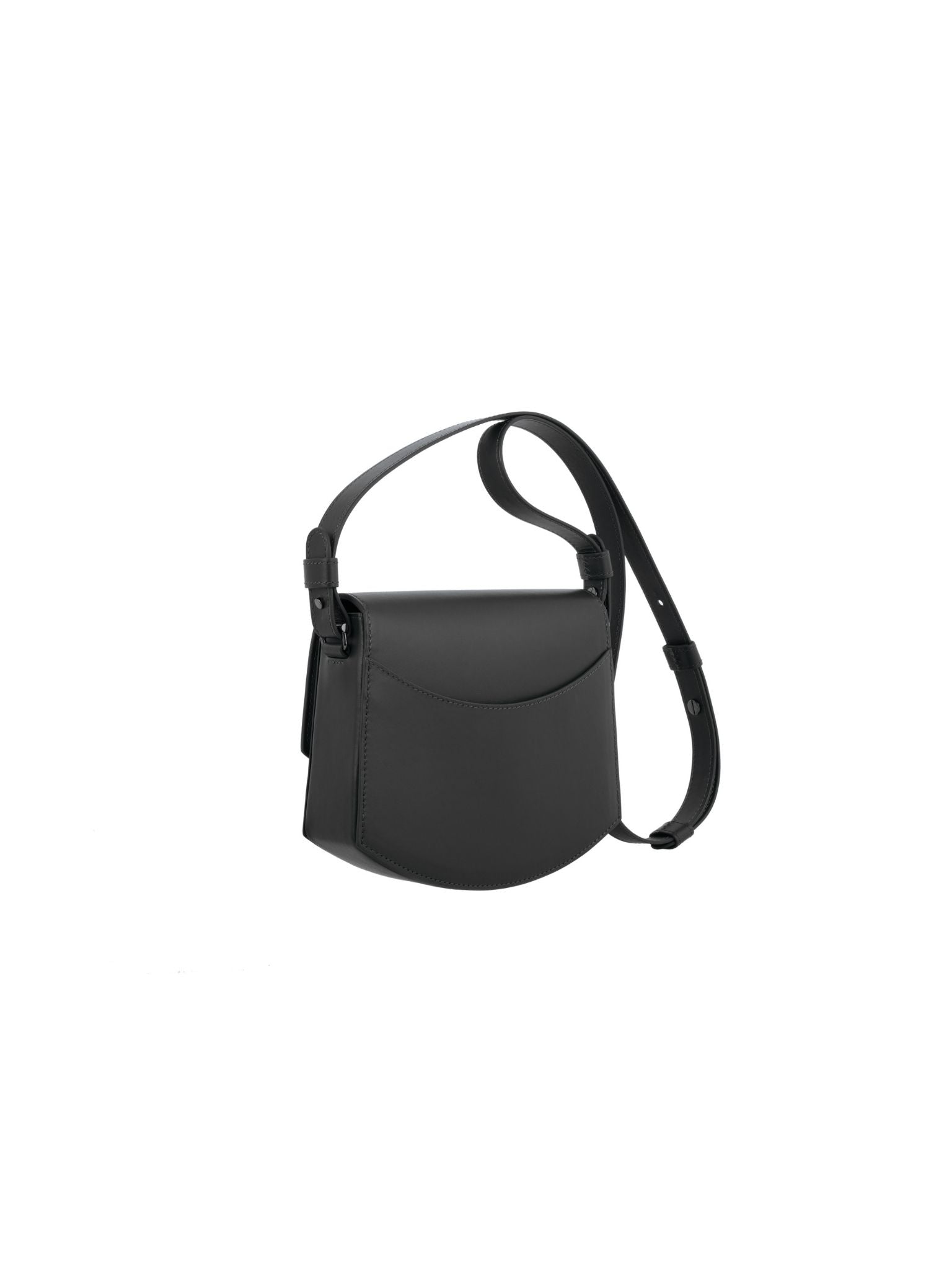 HerPorte-Black Amorphe Medium Crossbody Bag