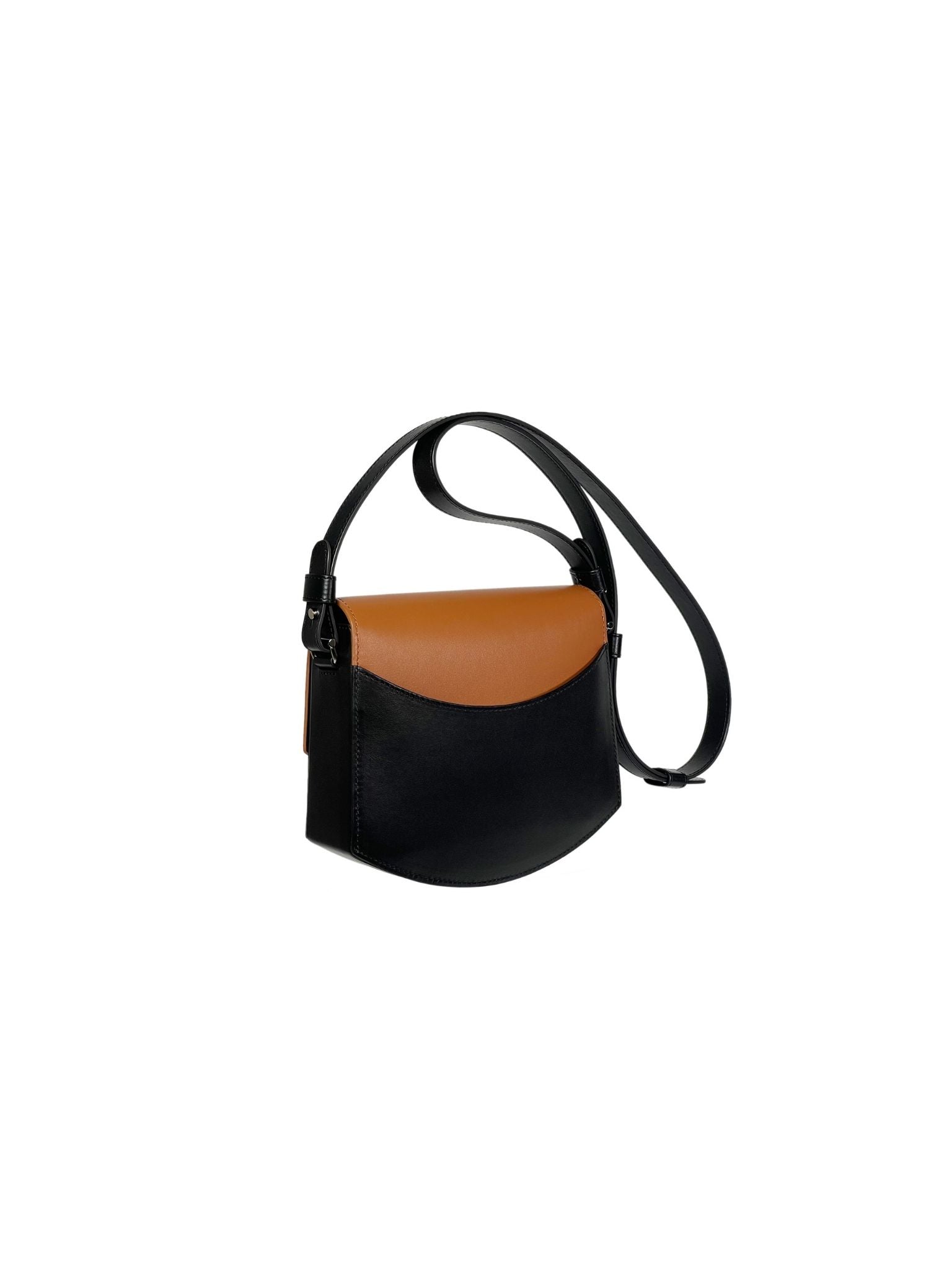 HerPorte-Caramel Amorphe Medium Crossbody Bag