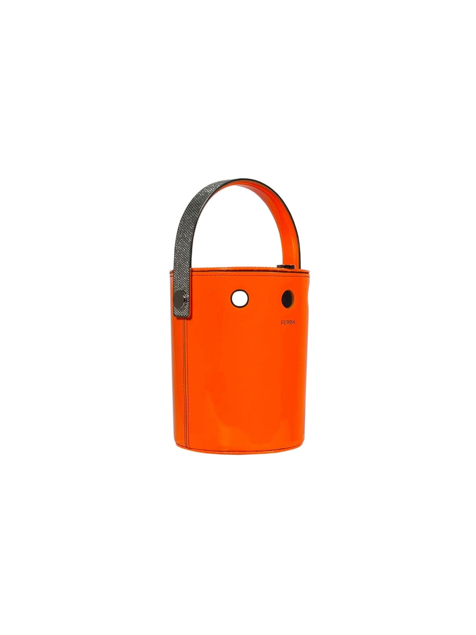 HerPorte-Fluo Orange Cabriolet Mini Seau Bucket Bag