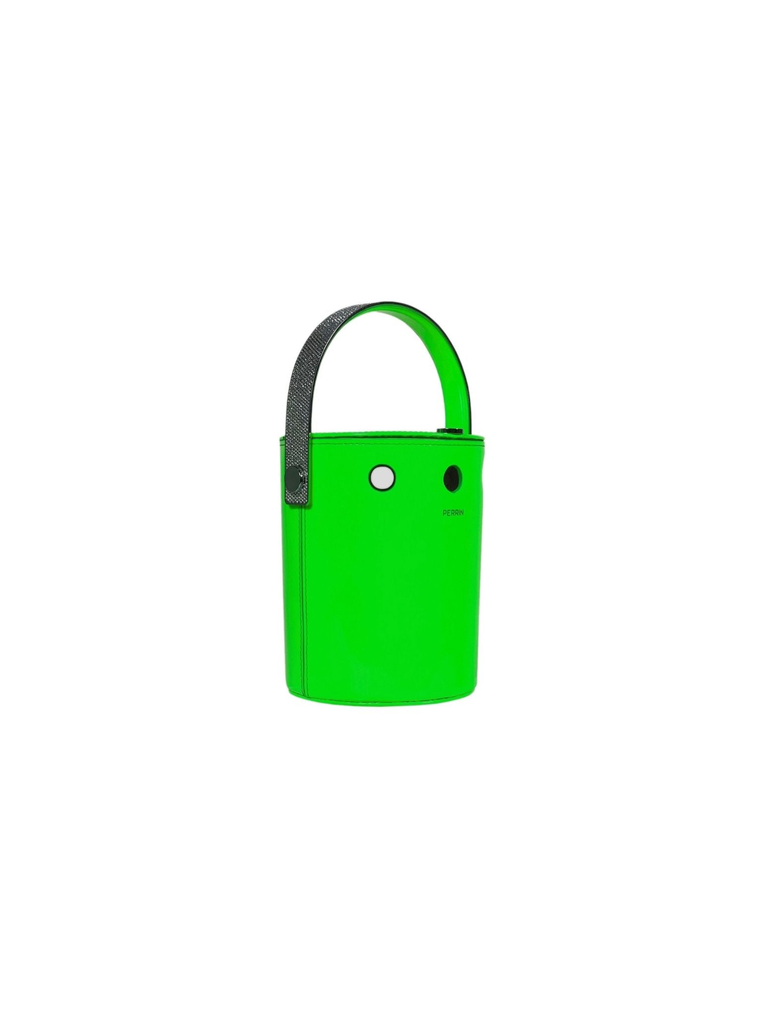 HerPorte-Fluo Green Cabriolet Mini Seau Bucket Bag