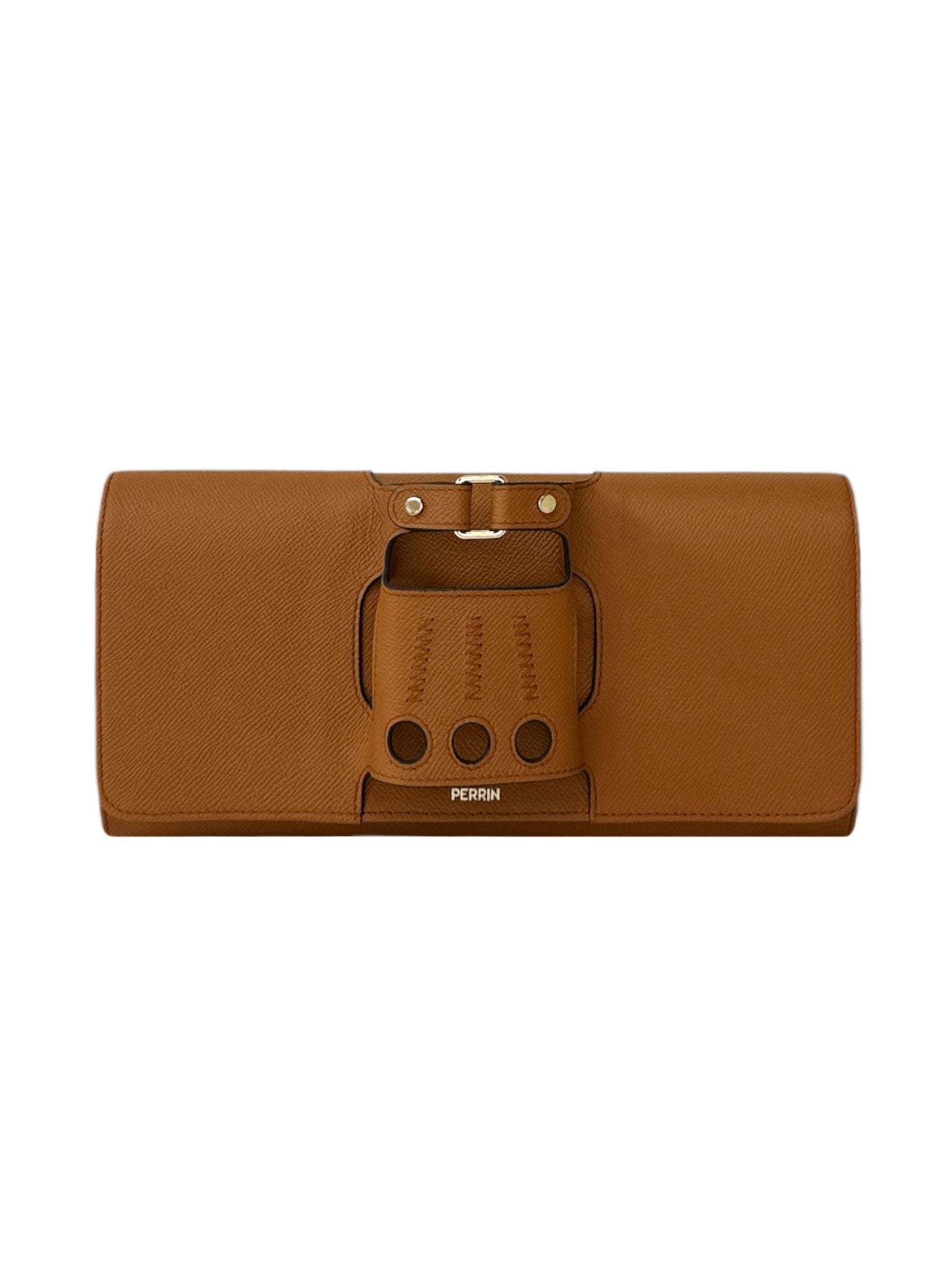 HerPorte-Caramel Grainé Cabriolet Clutch